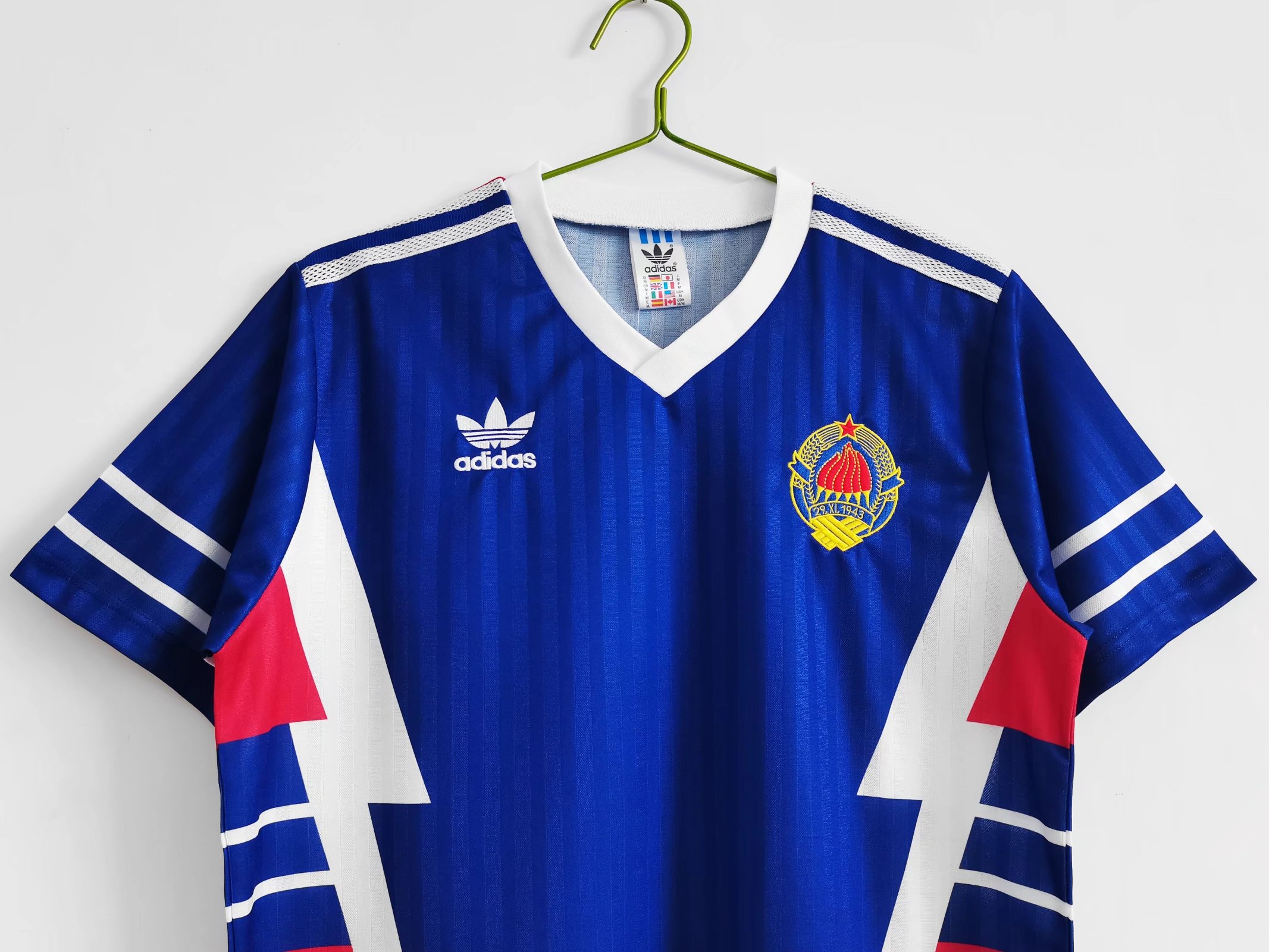 1990 Yugoslavia Home Retro Jersey - leoleo123123