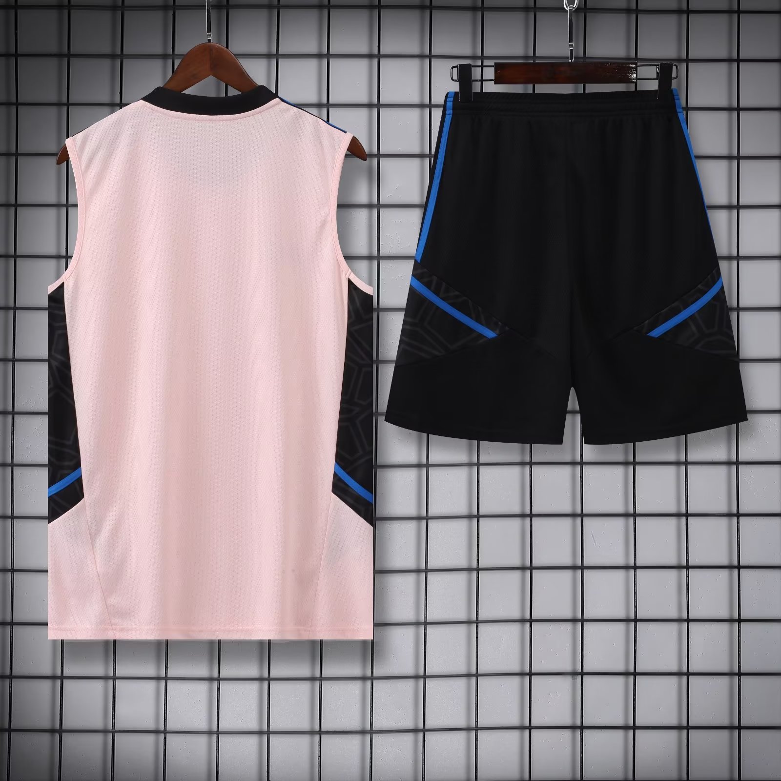 22/23 Manchester United Pink Vest Training Tracksuit - leoleo123123