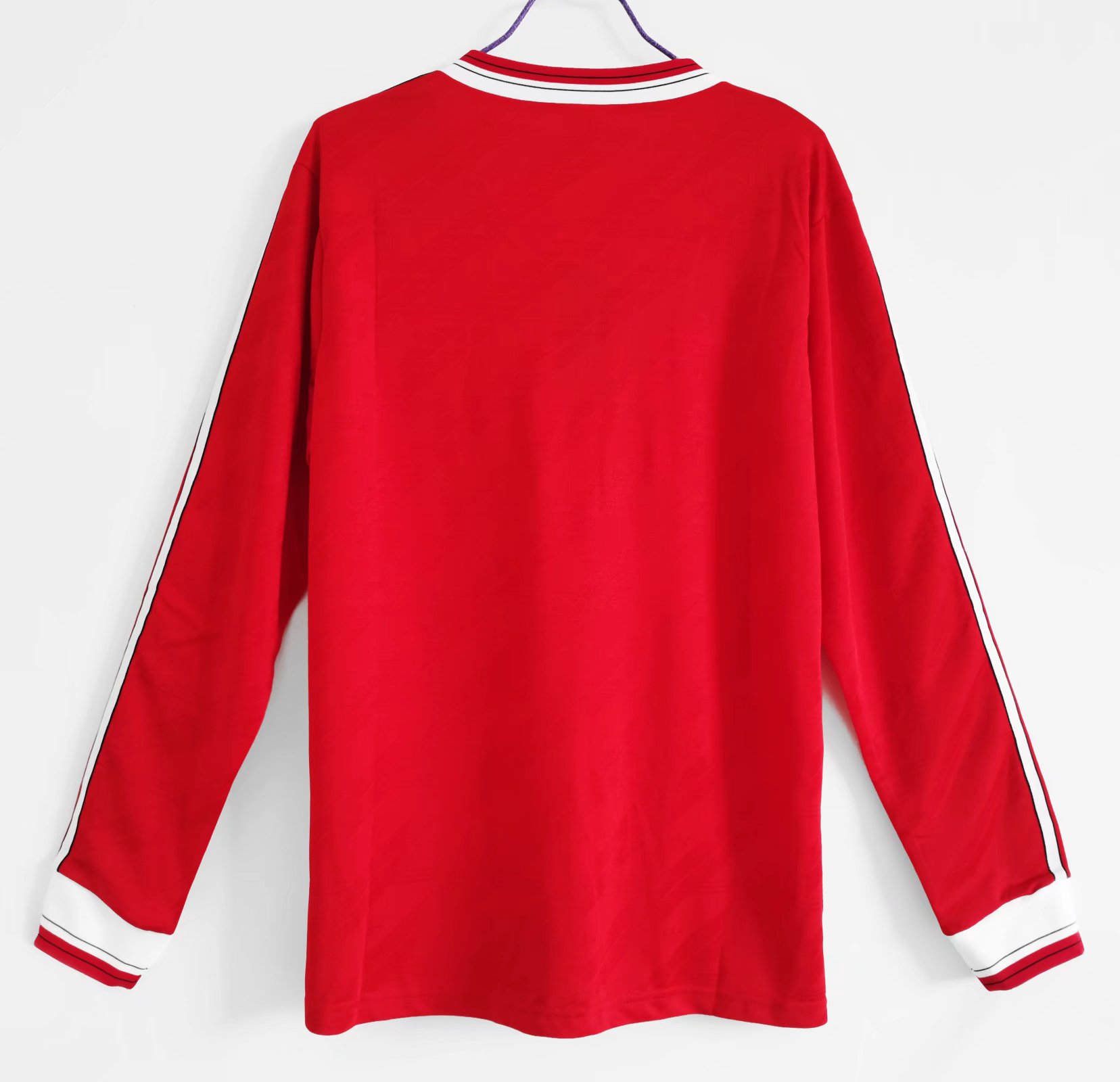 1986 Man United Home Long Sleeve Retro Jersey - leoleo123123