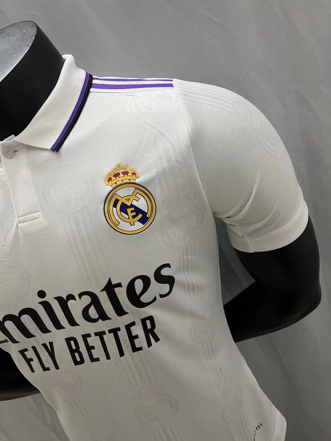 22/23 Real Madrid Home Jersey With Champions 14 Player Version - leoleo123123