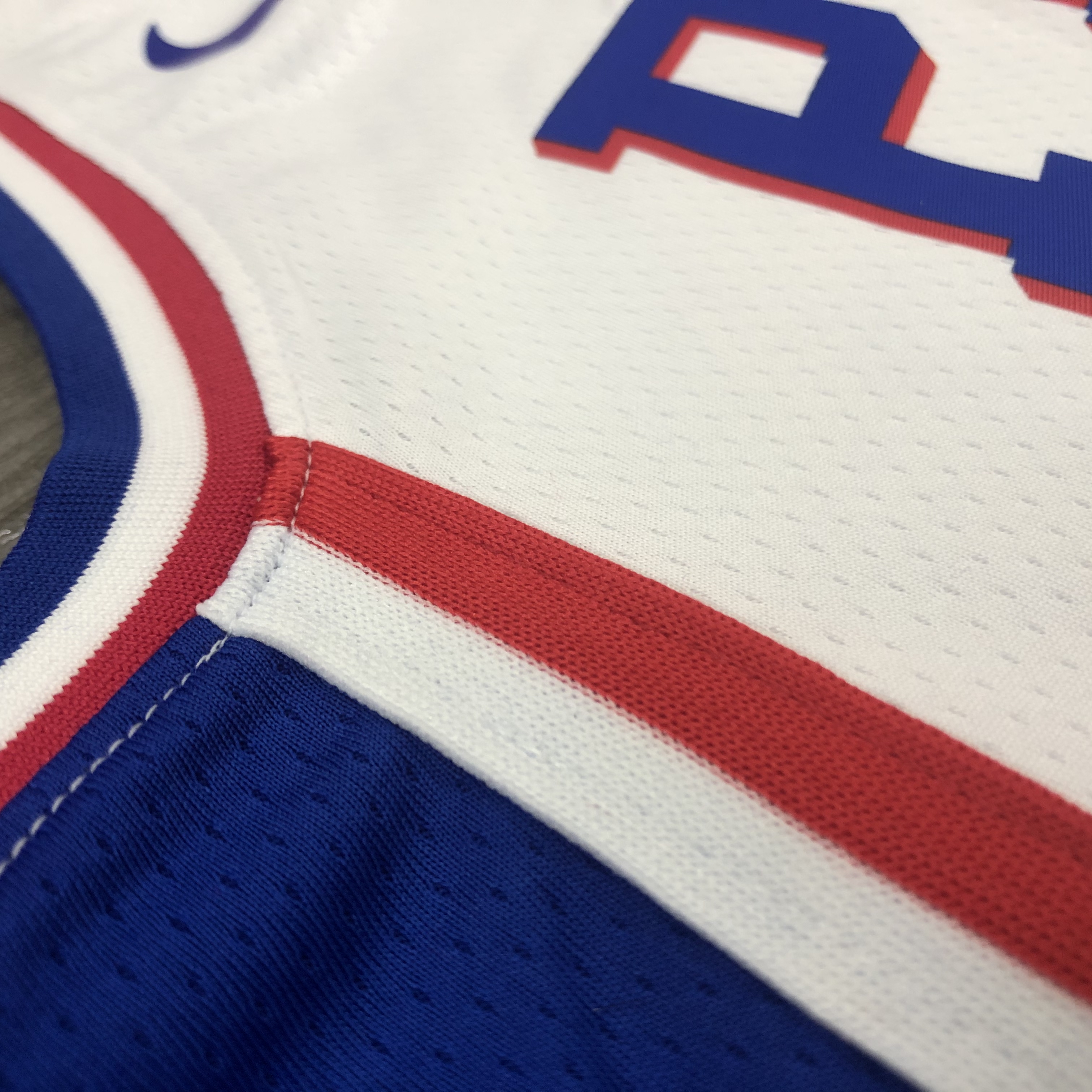 NBA Men Philadelphia 76ers White #3 IVERSON Jersey High Quality Name and Number Print - leoleo123123