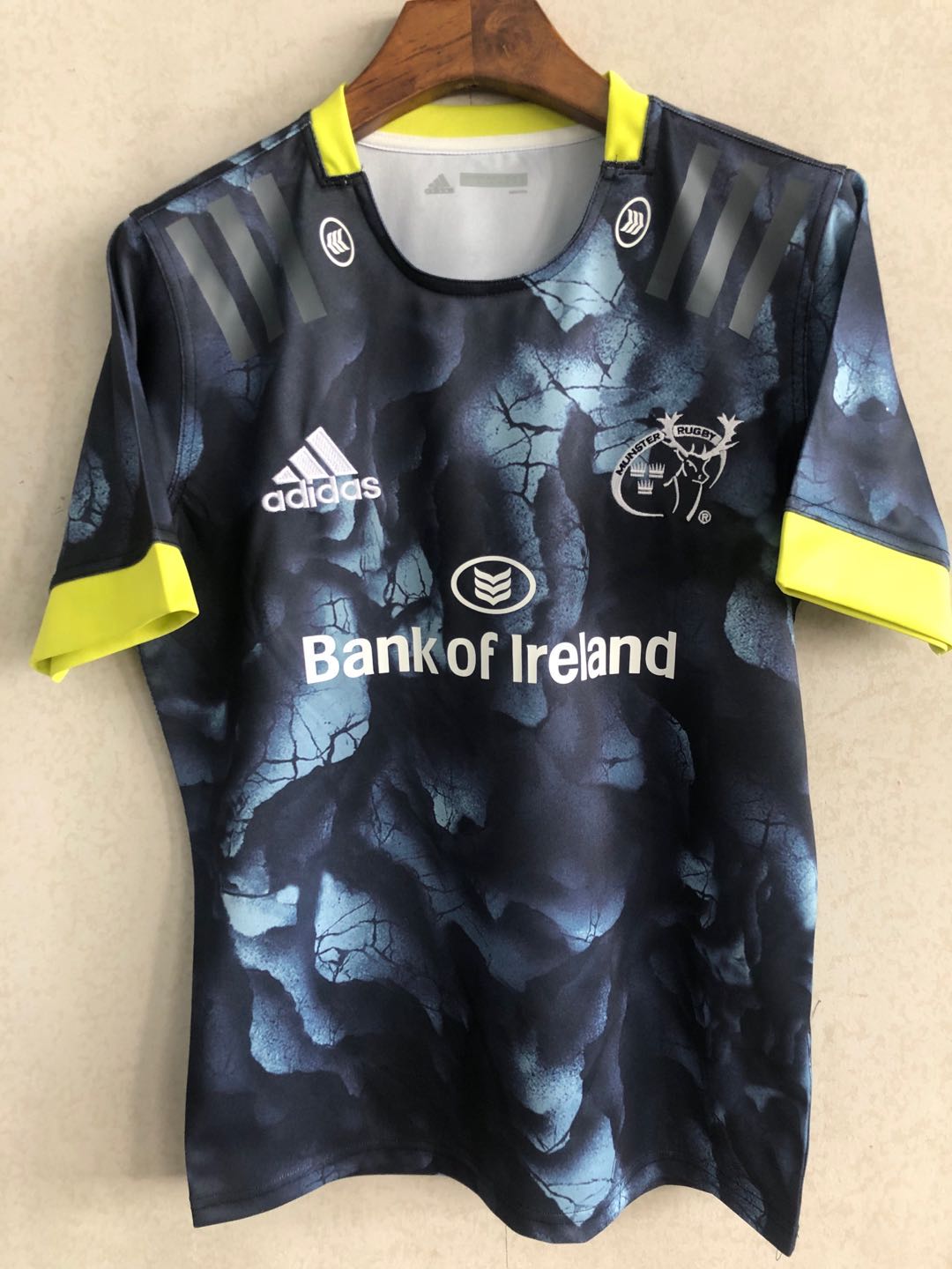 Rugby 2020-2021 Munster Black Rugby Player Jersey High Quality - leoleo123123
