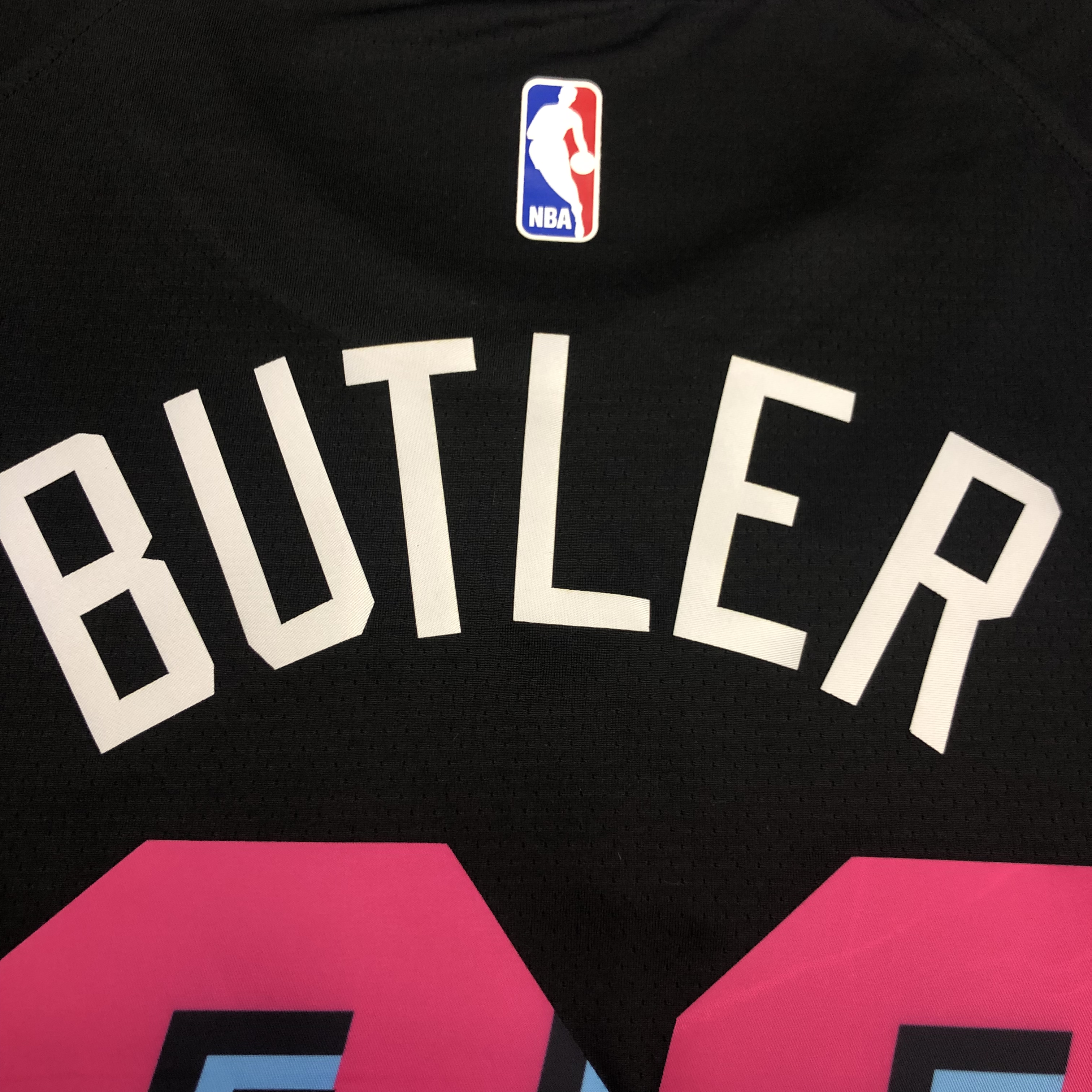 NBA Men Miami Heat Black City #22 BUTLER Jersey High Quality Name and Number Print - leoleo123123