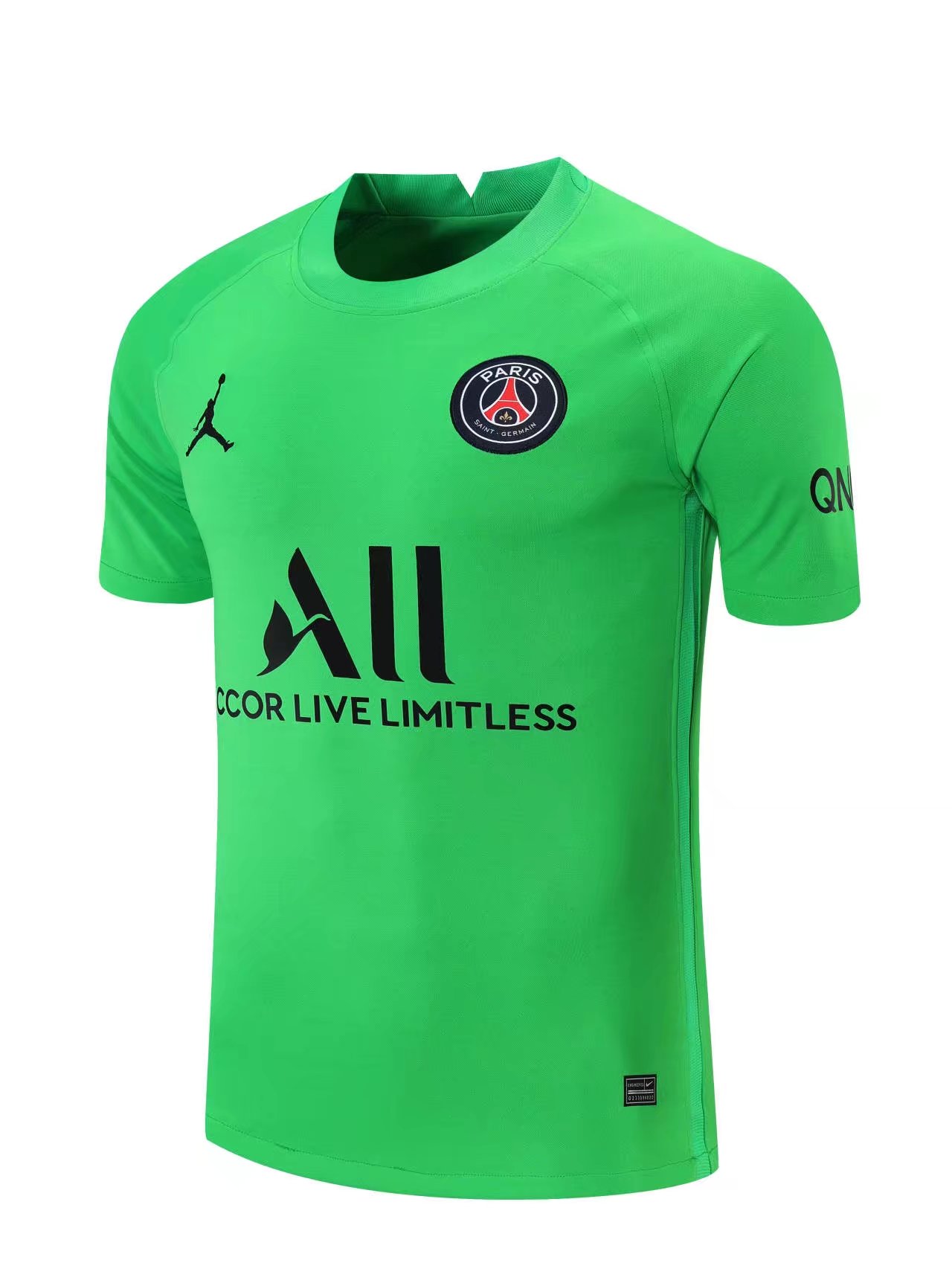 21/22 PSG Jordan Green Goalkeeper Jersey Fans Version - leoleo123123