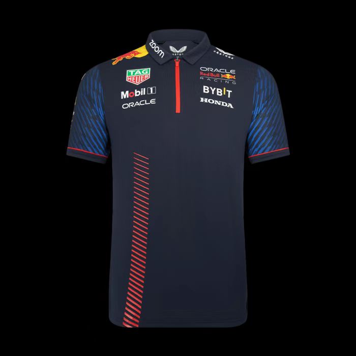 2023 Red Bull Racing Dark Blue F1 Team POLO T-Shirt - leoleo123123