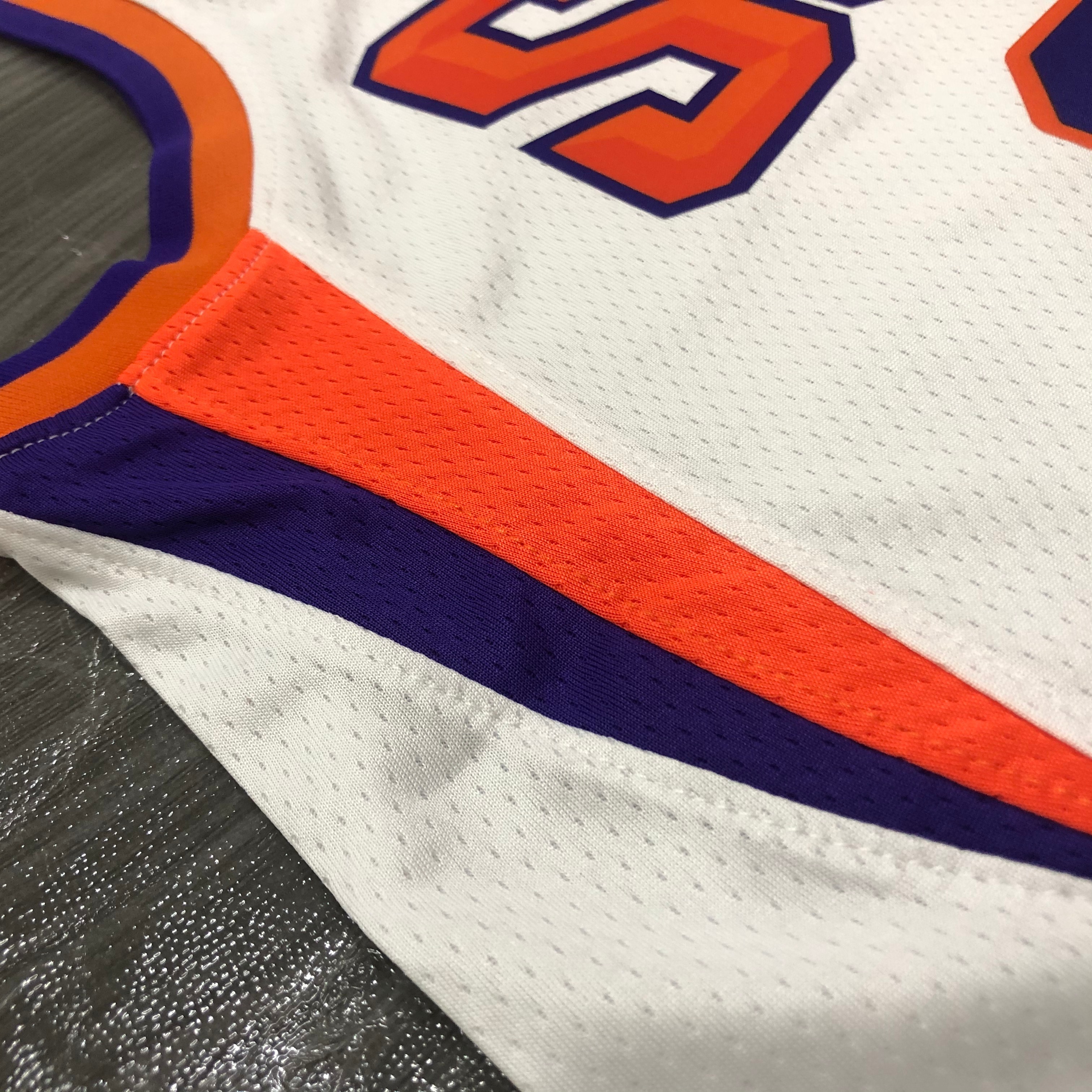 NBA Men Phoenix Suns White #22 AYTON Jersey High Quality Name and Number Print - leoleo123123