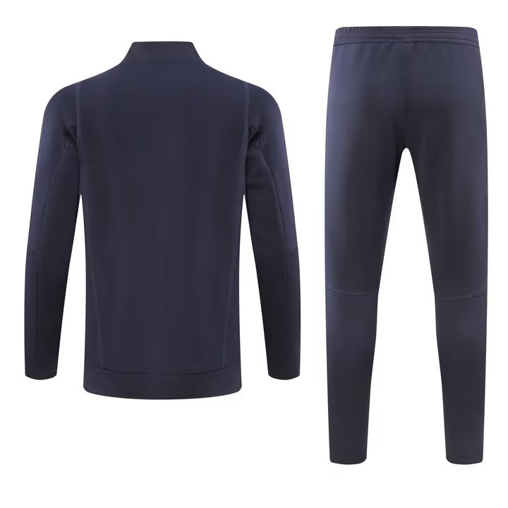 23/24Real Madrid Dark Blue Jacket Tracksuit Thai Quality - leoleo123123