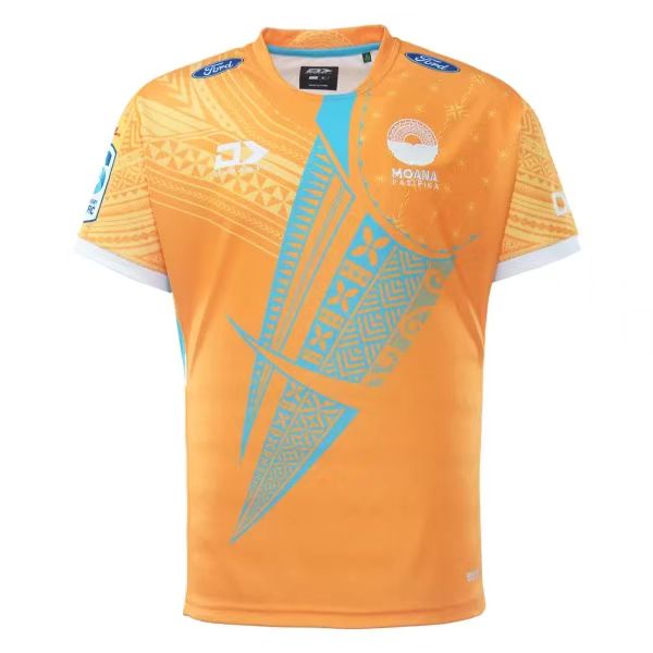 Rugby 2023 Moana Pasifika Yellow Rugby Jersey High Quality - leoleo123123