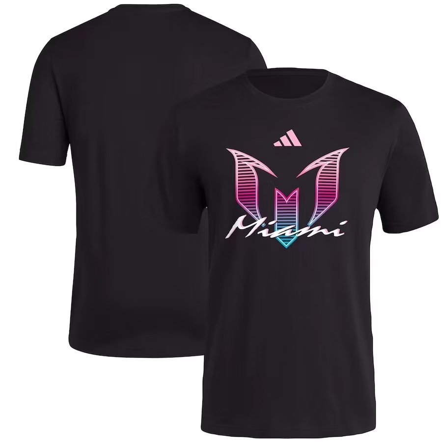 23-24 Miami T-shirt Black Color - leoleo123123