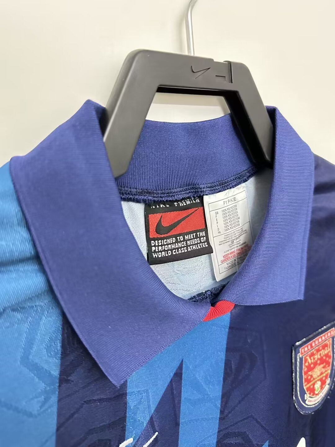 95/96 Arsenal Away Retro Jersey Long Sleeve - leoleo123123