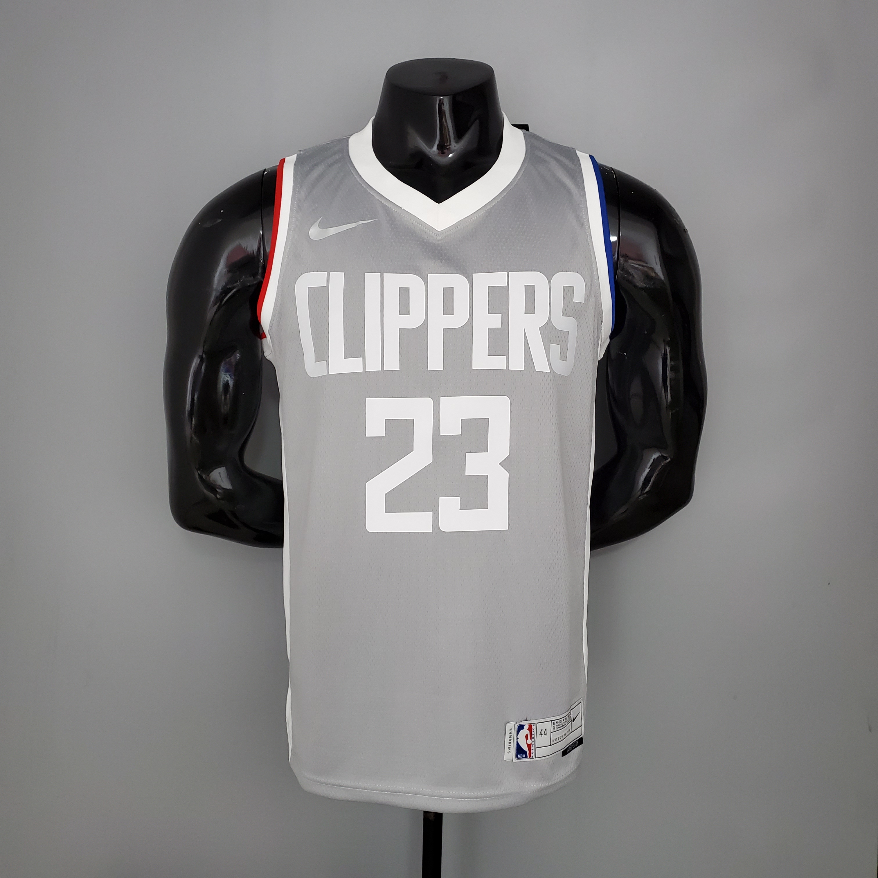 NBA Season 2021 Men Los Angeles Clippers Grey Awarding Version #23 WILLIAMS Jersey High Quality Name and Number Print - leoleo123123