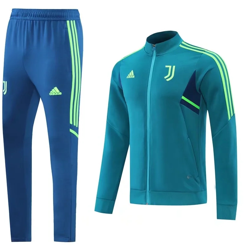 22-23 Juventus Turquoise Jacket Tracksuit Thai Quality - leoleo123123