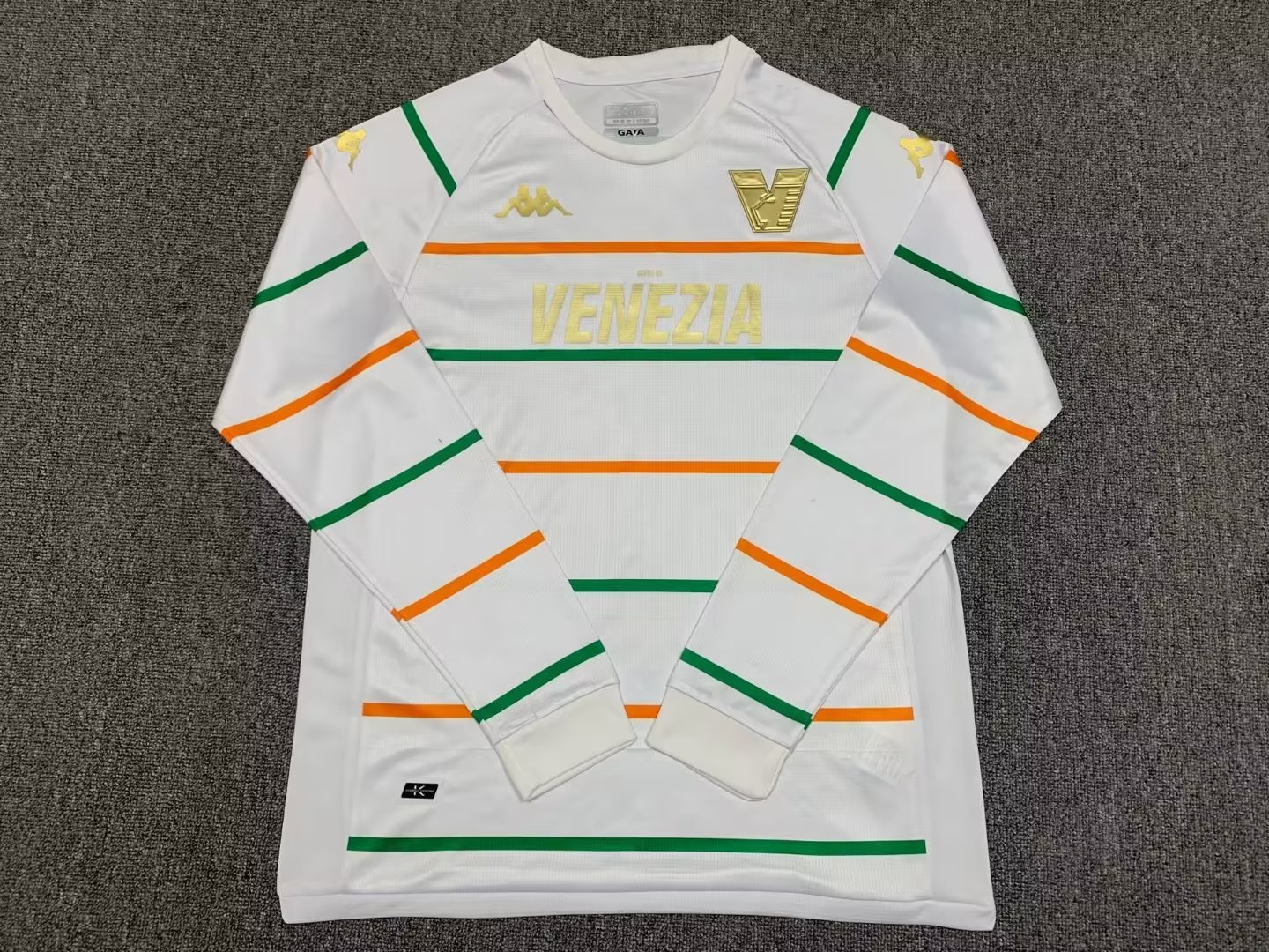22/23 Venezia FC Away Fans Soccer Jersey Long Sleeve - leoleo123123