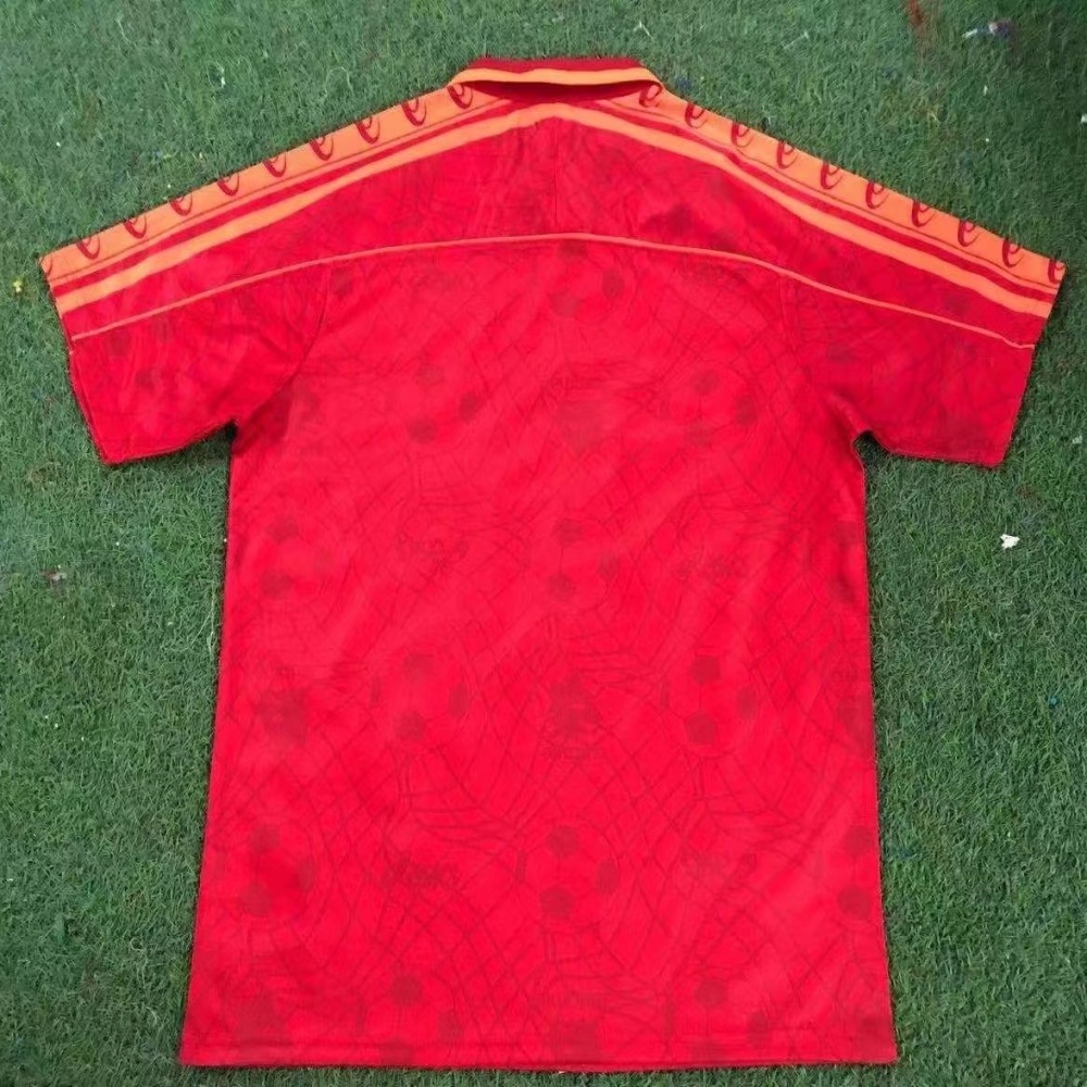 95/96 Roma Home Retro Jersey - leoleo123123