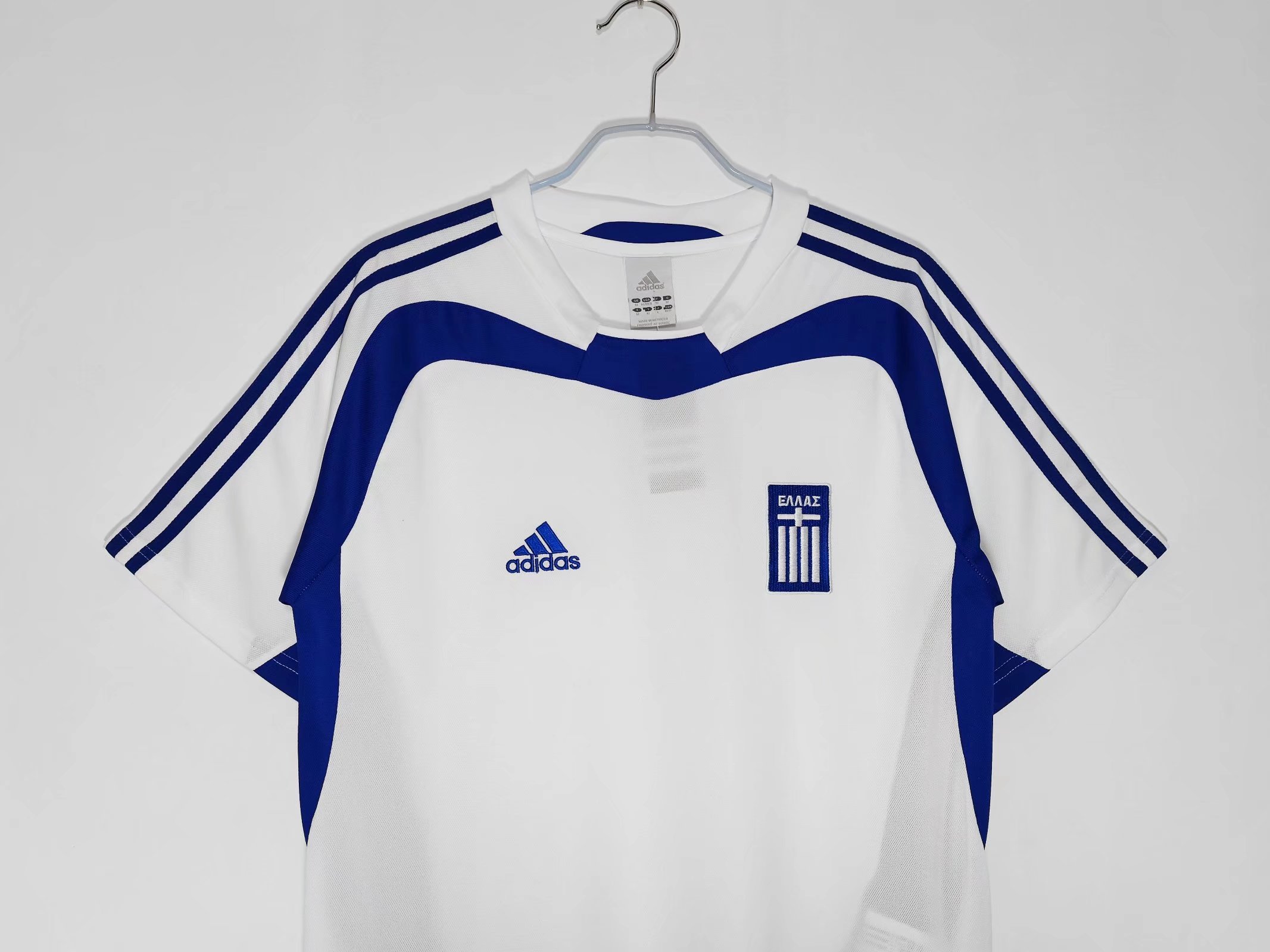 2004 Greece Home Soccer Jersey Fans Version - leoleo123123