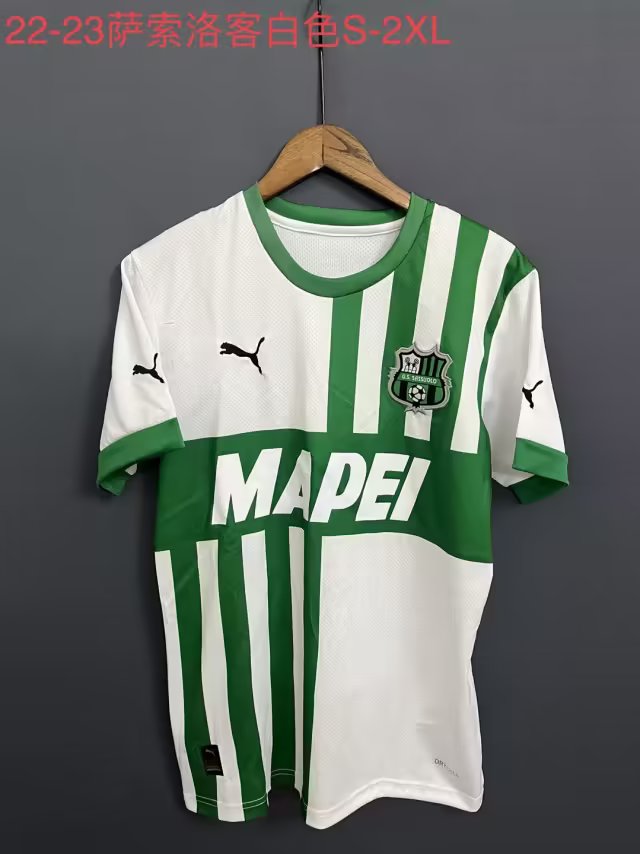 22/23 Sassuolo Away Jersey Fans Version Thai Quality - leoleo123123