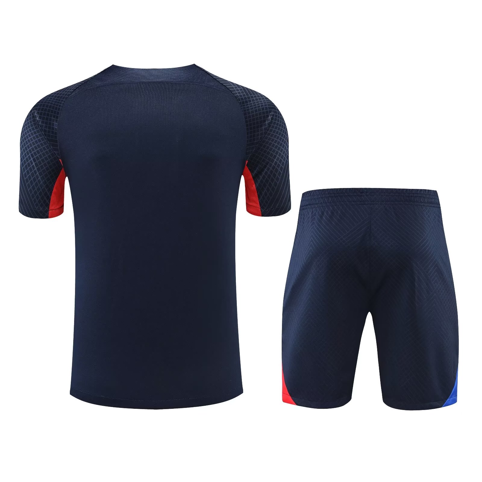 22/23 Barcelona Dark Blue Vest Training Tracksuit - leoleo123123