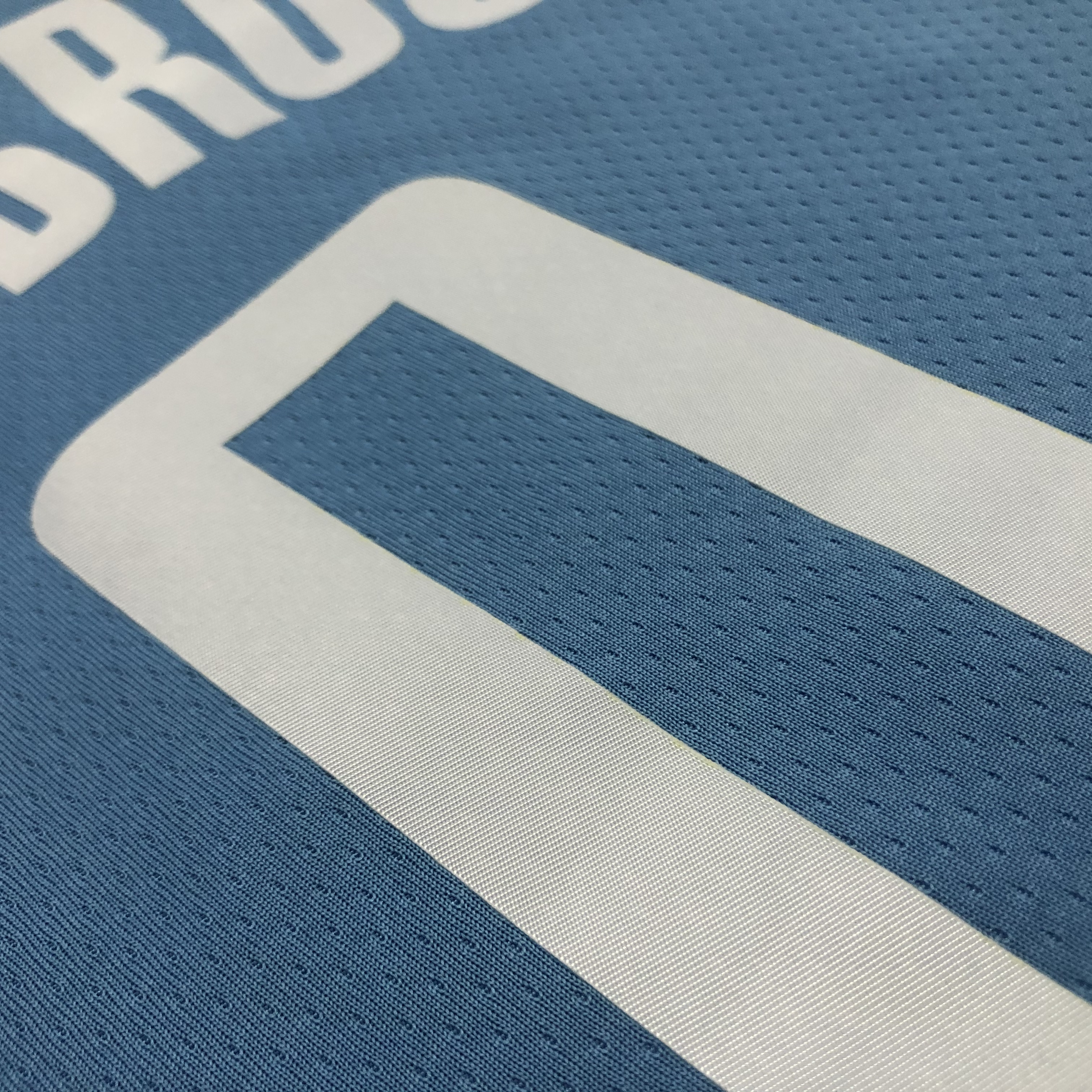 NBA Men Season 2021 Houston Rockets Light Blue City #0 WESTBROOK Jersey High Quality Name and Number Print - leoleo123123