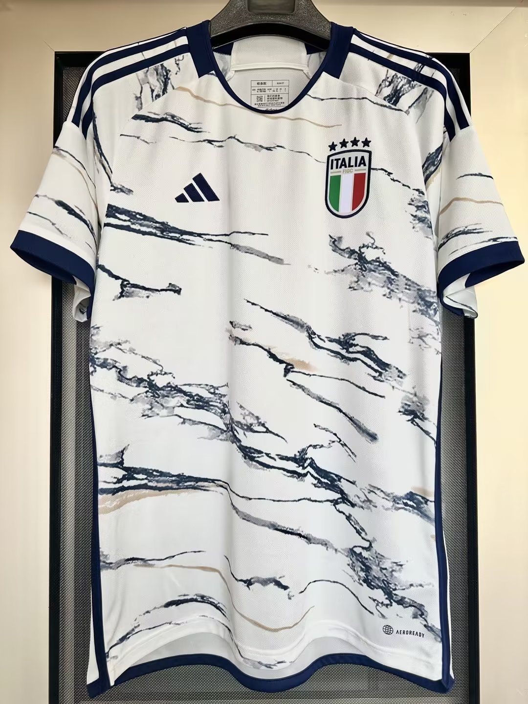 23/24 Italy Away Soccer Jersey Fans Version 1:1 Quality - leoleo123123