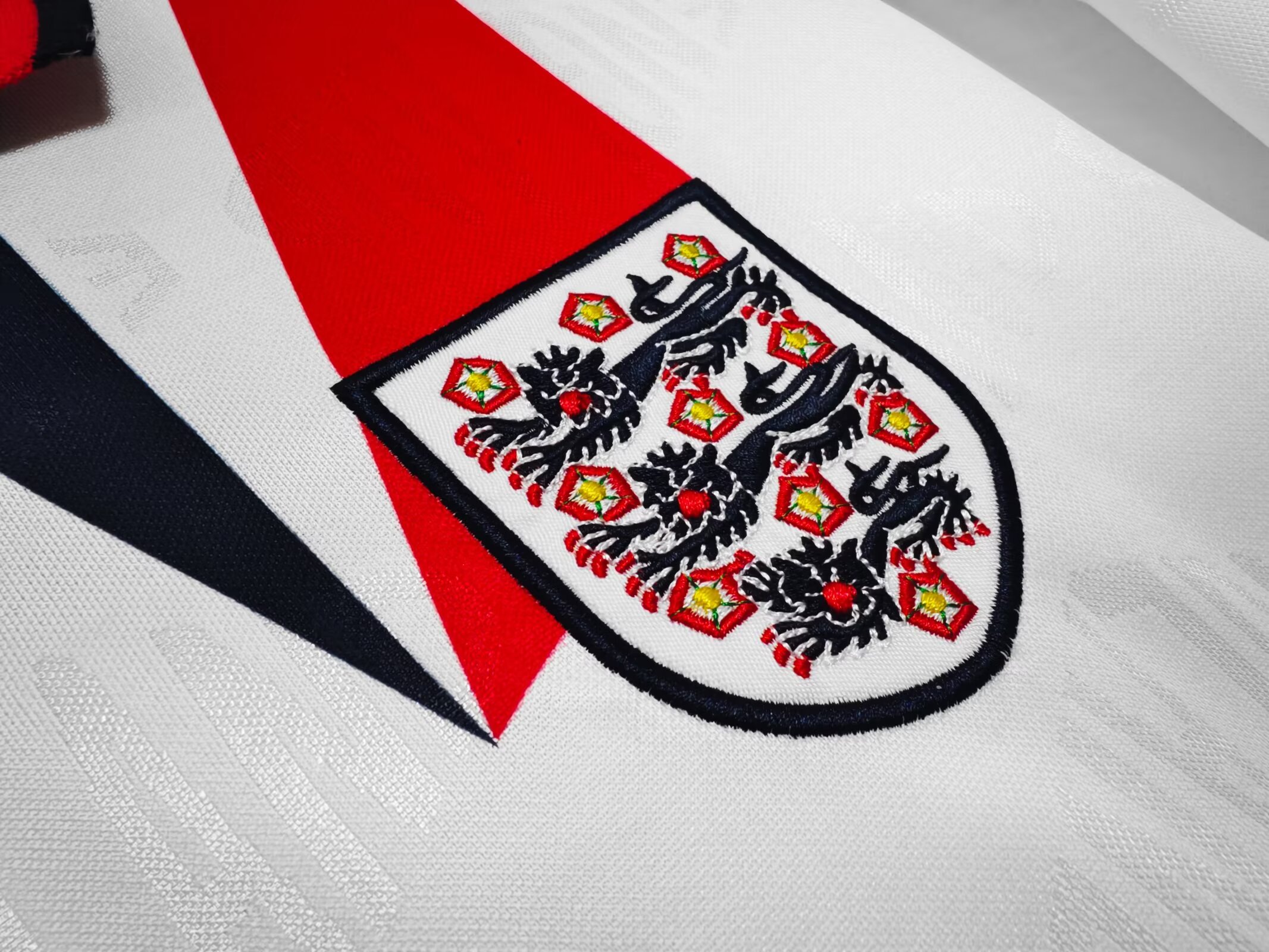 1992 England Home Retro Jersey - leoleo123123