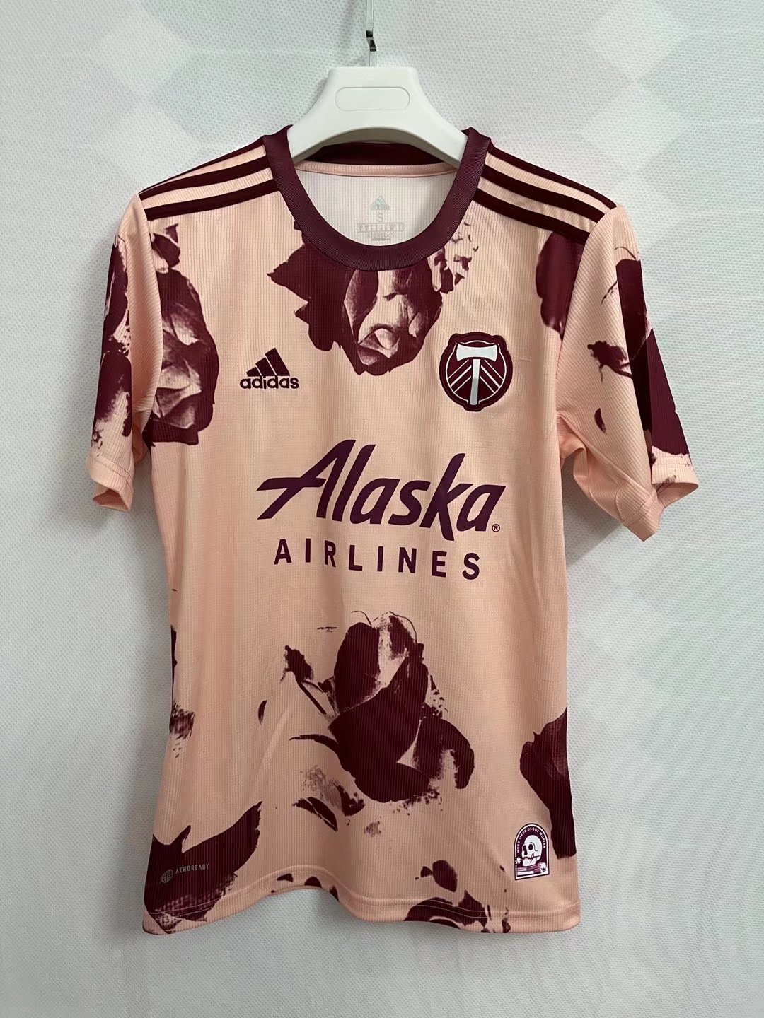 2022 Portland Timbers Away Pink Heritage Rose Fans Jersey - leoleo123123