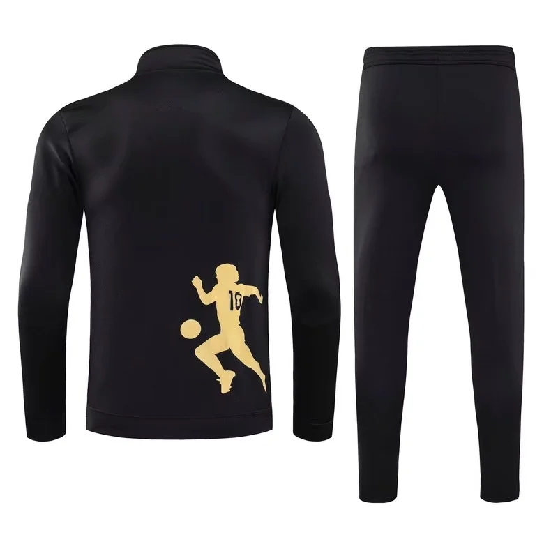 22-23 Napoli Black Jacket Tracksuit Thai Quality - leoleo123123