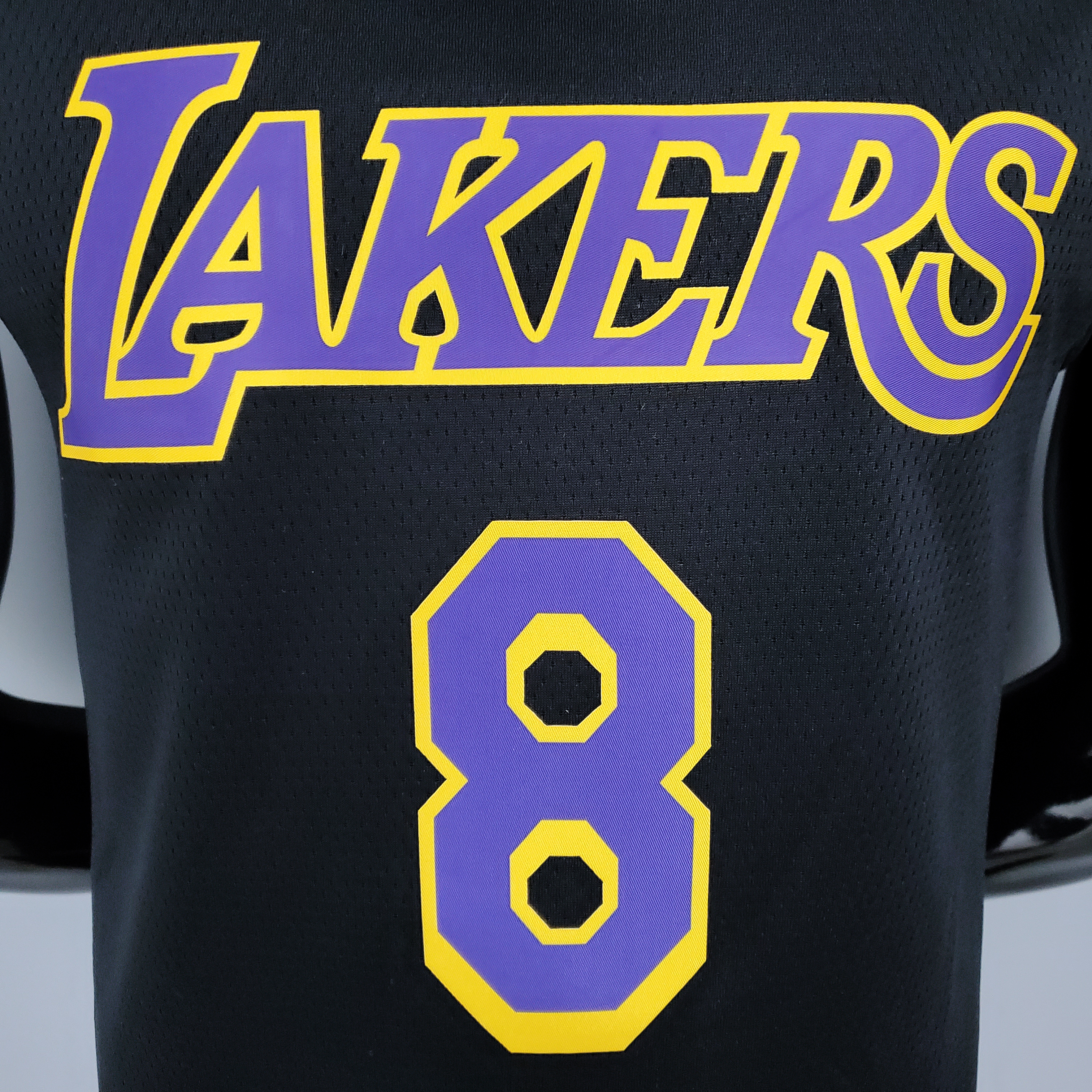 2021 Bryant #8 Lakers Bonus Edition Black NBA Jersey High Quality Name and Number Print - leoleo123123