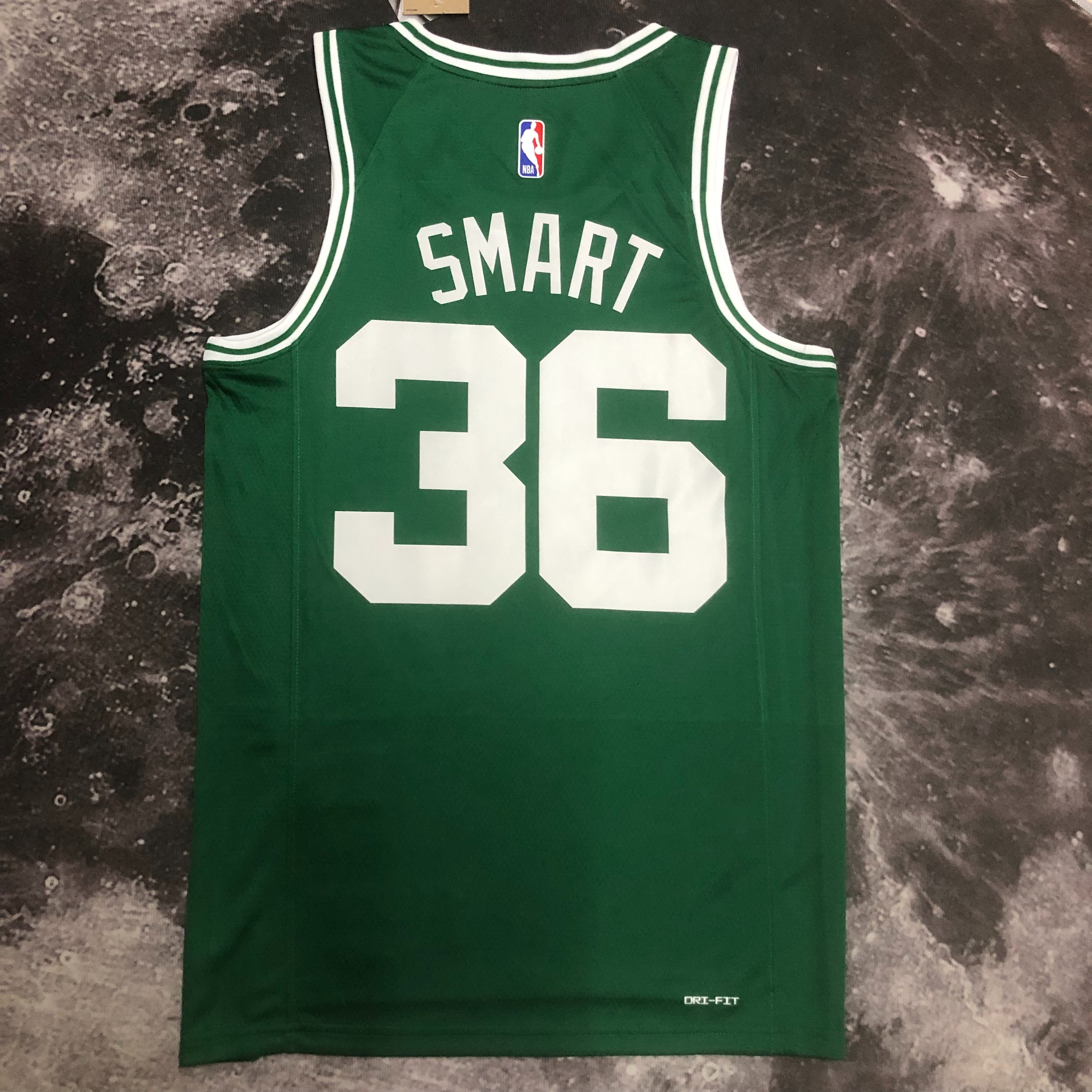 NBA Men Season 2023 Boston Celtics Green #36 SMART Jersey High Quality Name and Number Print - leoleo123123