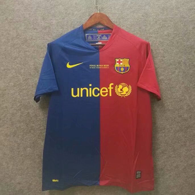 08-09 Barcelona Home Retro Jersey - leoleo123123