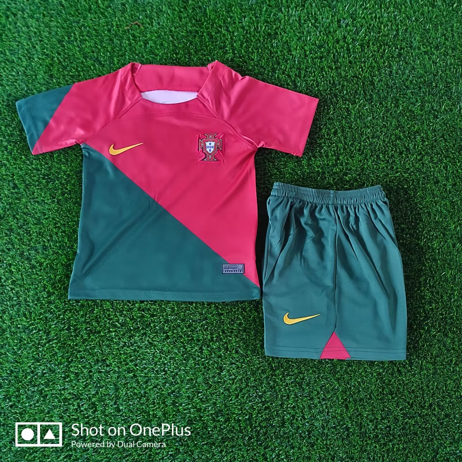 22/23 Portugal Home Kids World Cup Jersey - leoleo123123