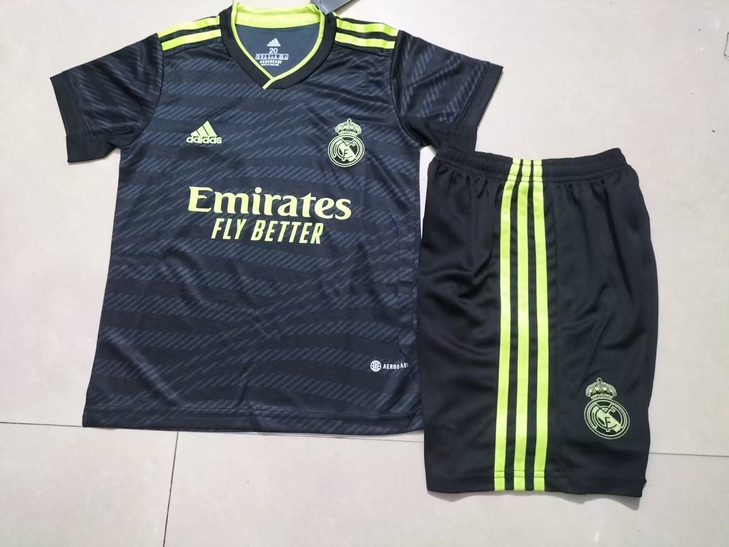 22/23 Real Madrid Third Kids Jersey - leoleo123123