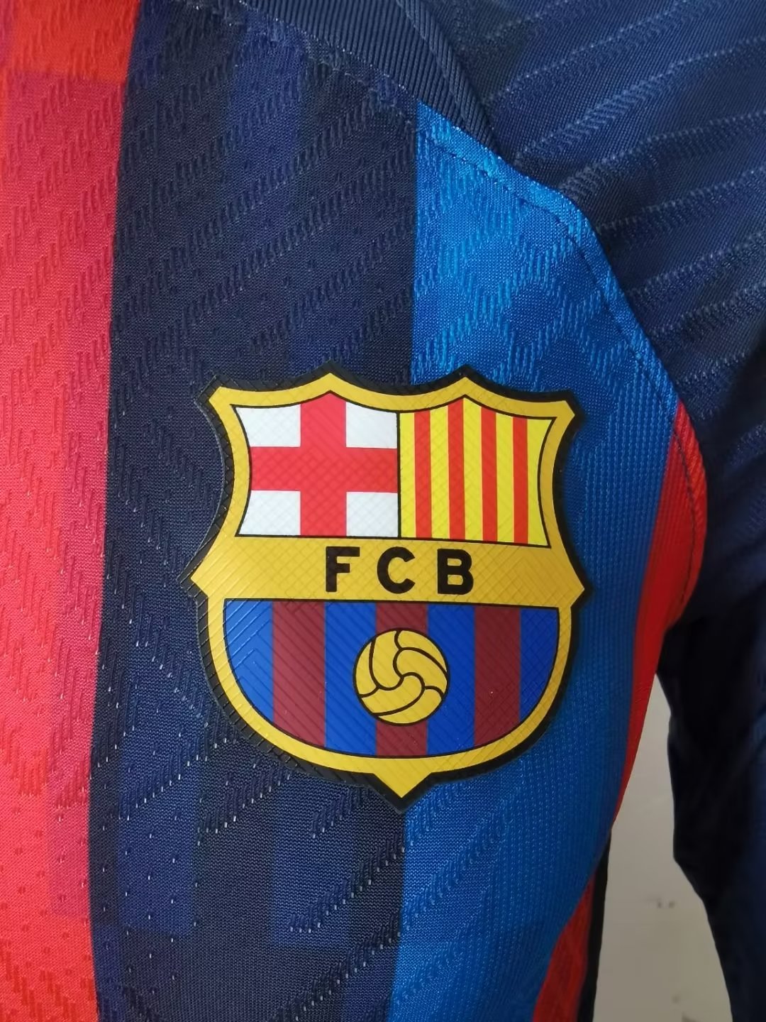 22/23 Barcelona Home Jersey Long Sleeve Player Version 1:1 Quality - leoleo123123