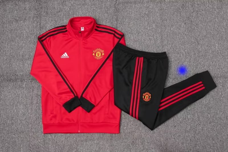 23/24 Man United Red Jacket Tracksuit Thai Quality - leoleo123123