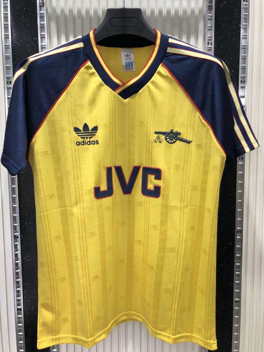 88-89 Arsenal Away Retro Jersey - leoleo123123