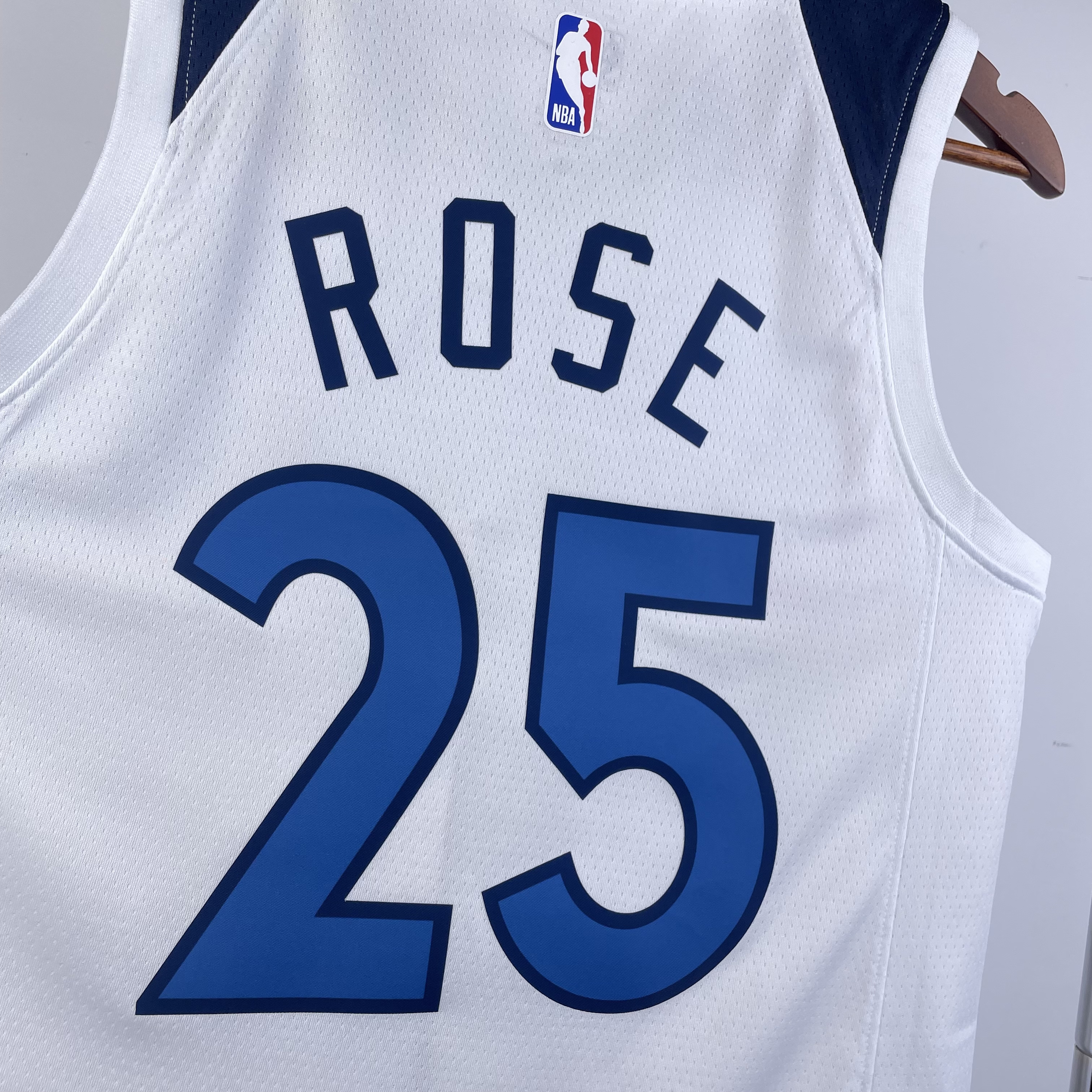 NBA Men 2023 Minnesota Timberwolves White #25 ROSE Jersey High Quality Name and Number Print - leoleo123123