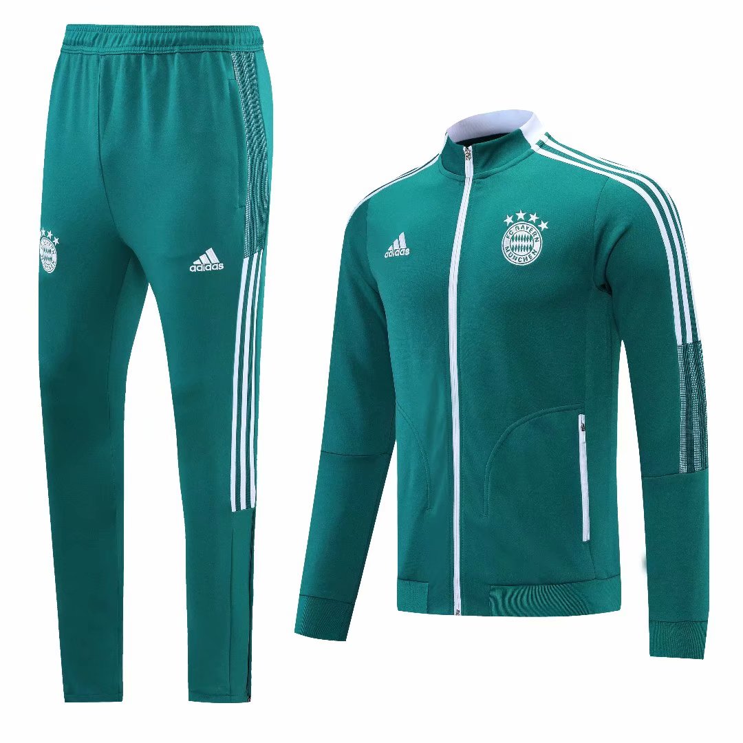 21/22 Bayern Green Jacket Tracksuit Thai Quality - leoleo123123