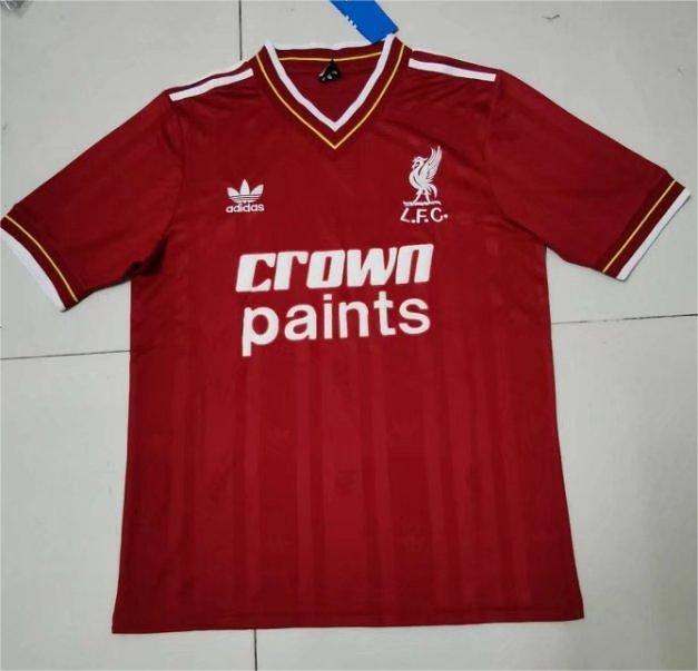 85/86 Liverpool Home Retro Jersey - leoleo123123