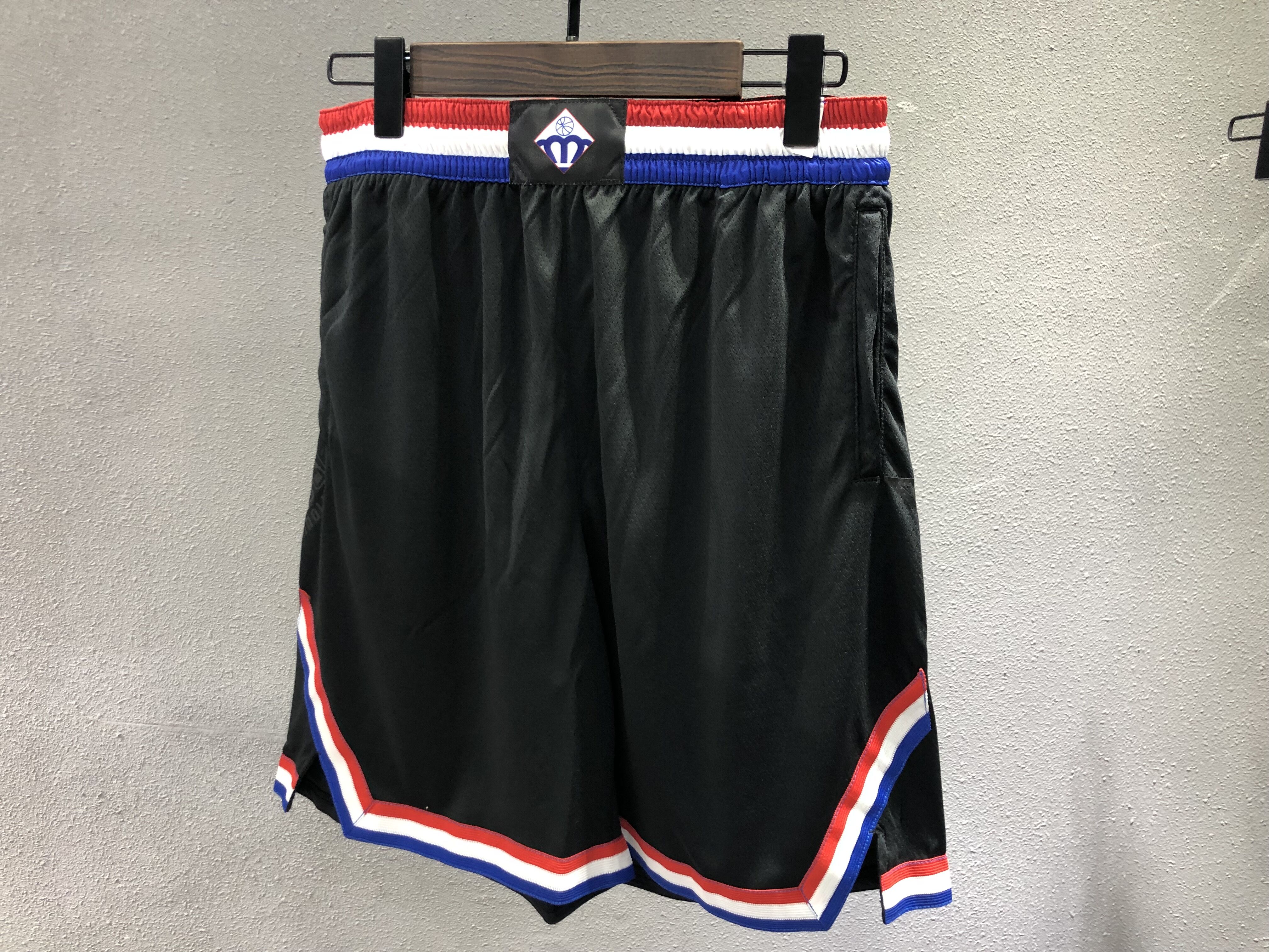 NBA Men 2019 All Star Jerseys Black Pant Short High Quality Name and Number Print - leoleo123123