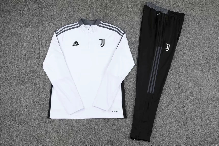 21-22 Juventus White Sweater Tracksuit Thai Quality - leoleo123123