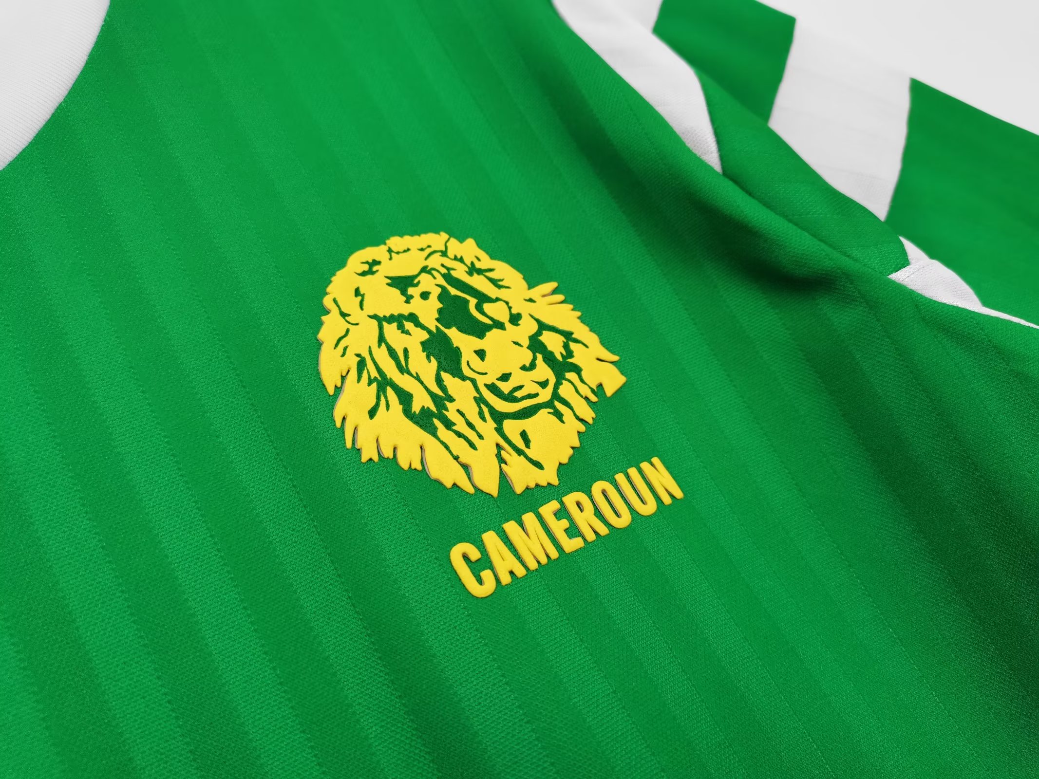 1990 Cameroon Home Jersey Fans Version 1:1 Quality - leoleo123123