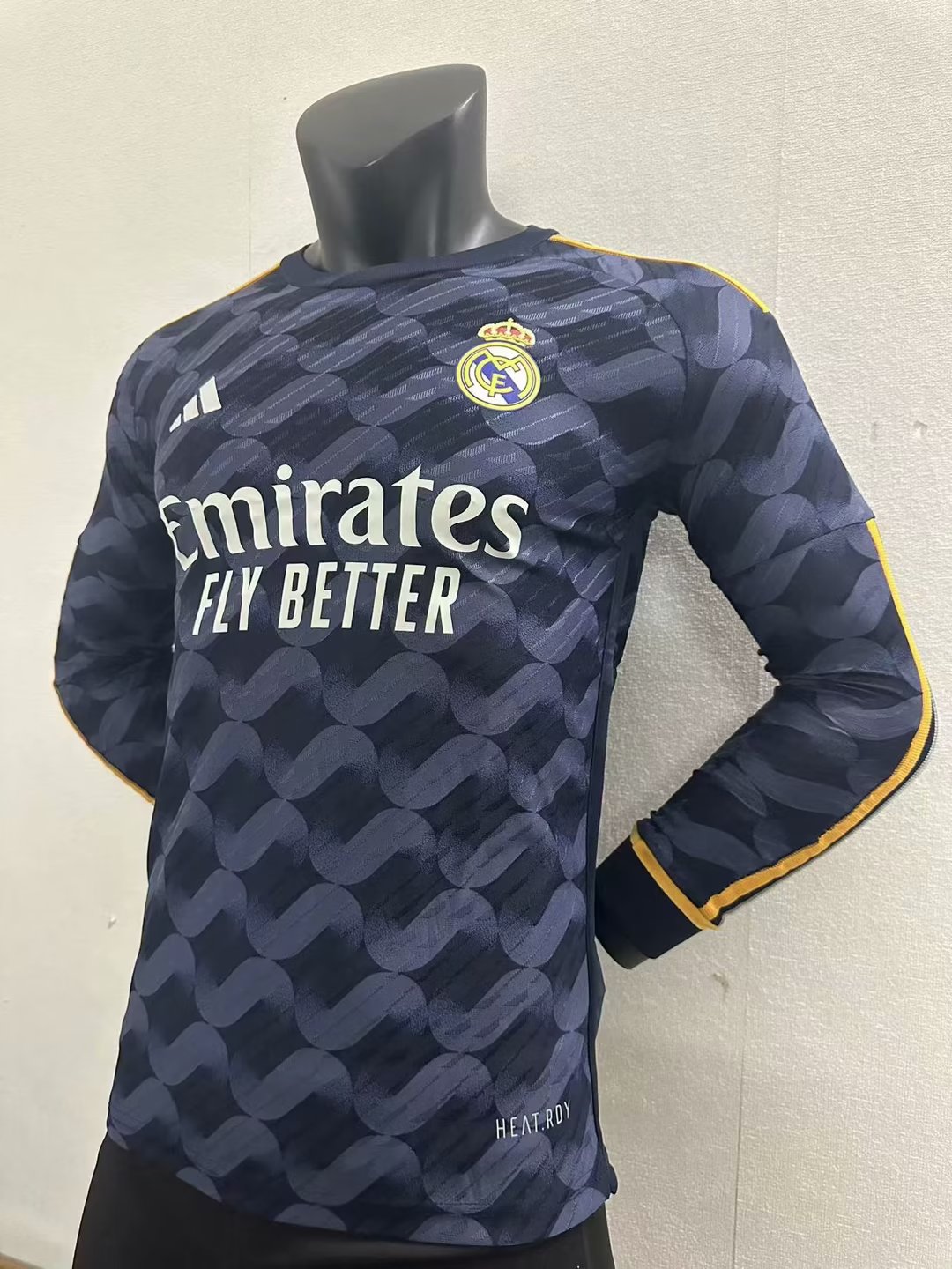 23/24 Real Madrid Away Long Sleeve Jersey Player Version 1:1 Quality - leoleo123123