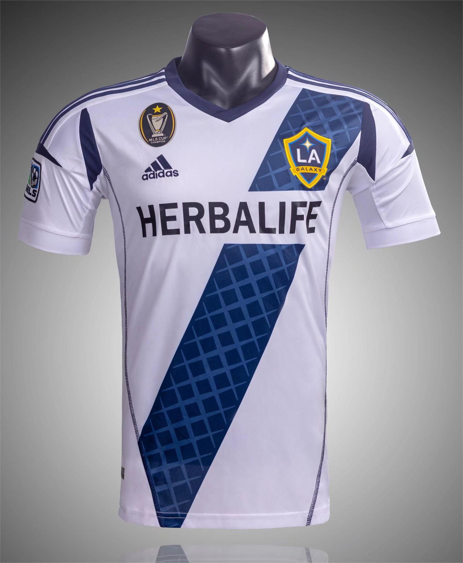 11/12 LA Galaxy Home Retro Jersey Fans Version - leoleo123123