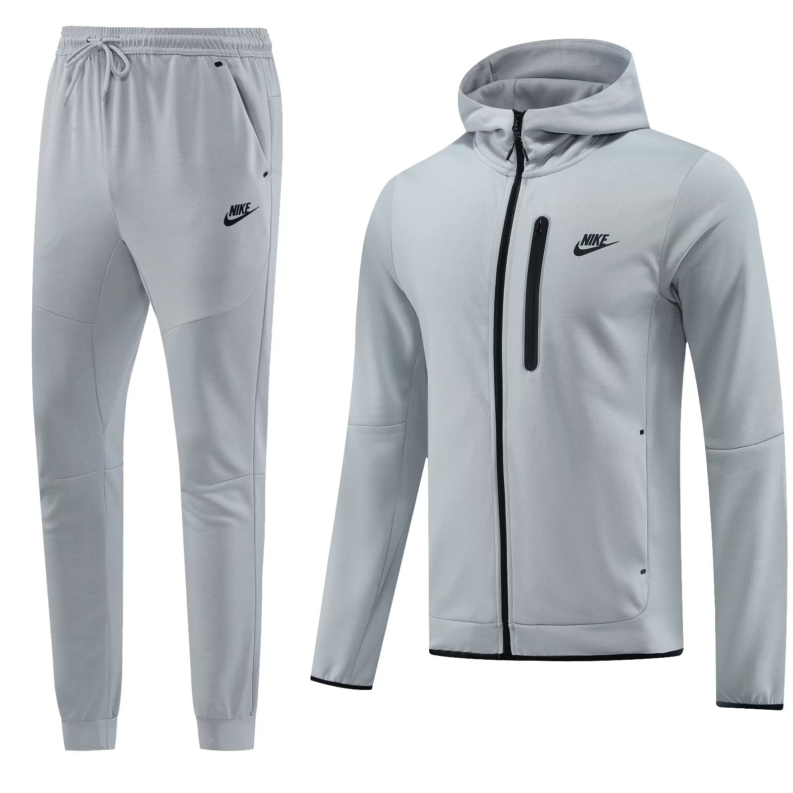 23/24 Nike Jacket Tracksuit Grey Color - leoleo123123