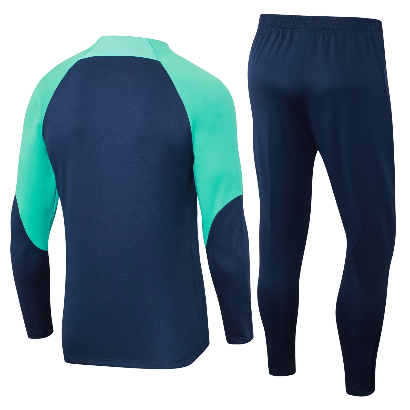 23/24 Barcelona Dark Blue Green Sweater Tracksuit Thai Quality - leoleo123123