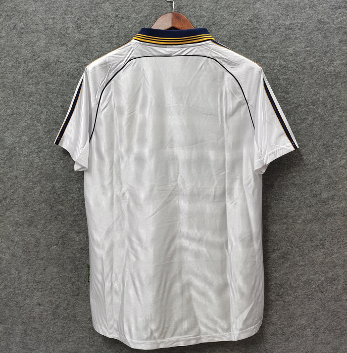 98-00 Real Madrid Home Retro Jersey - leoleo123123
