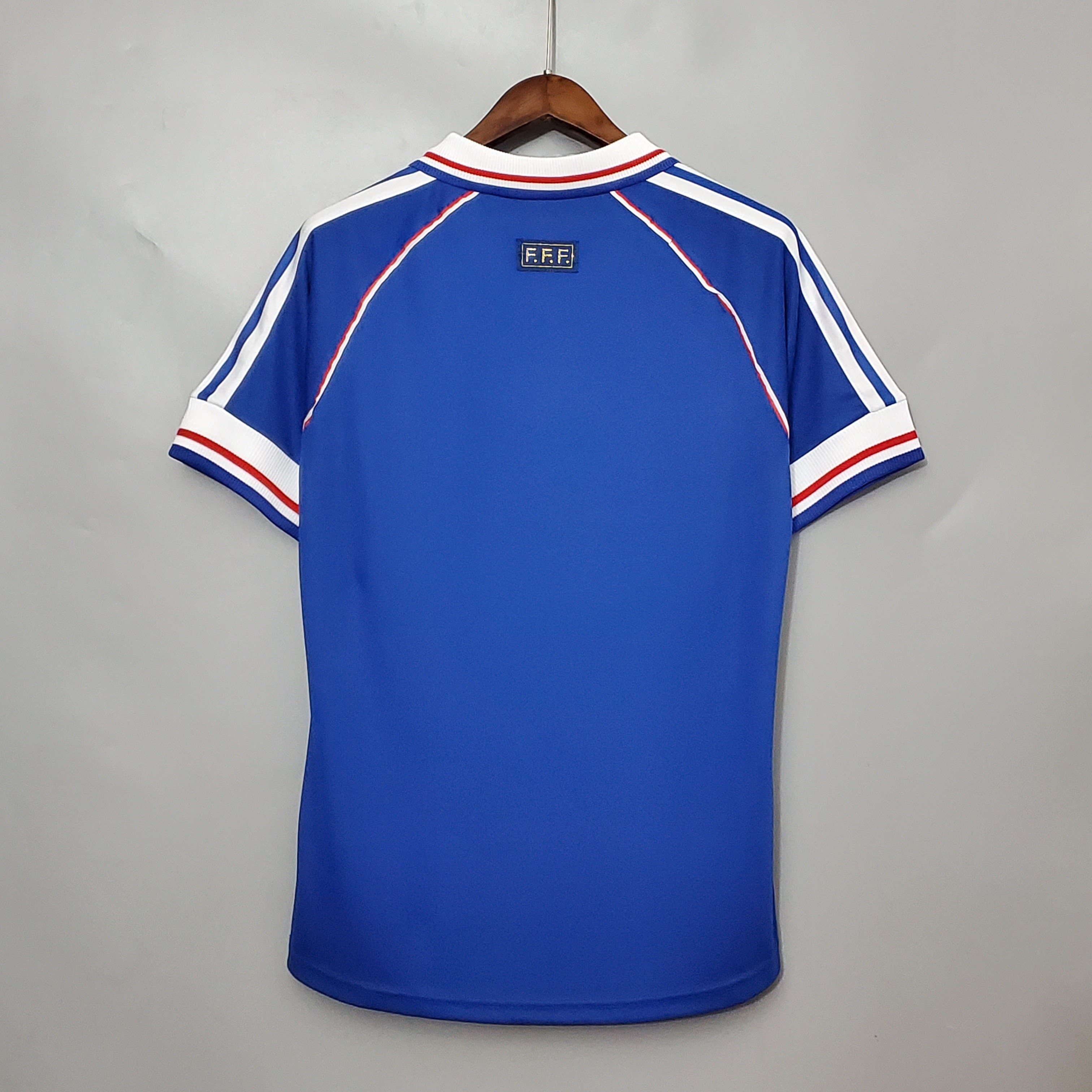 1998 France Home Retro Jersye - leoleo123123