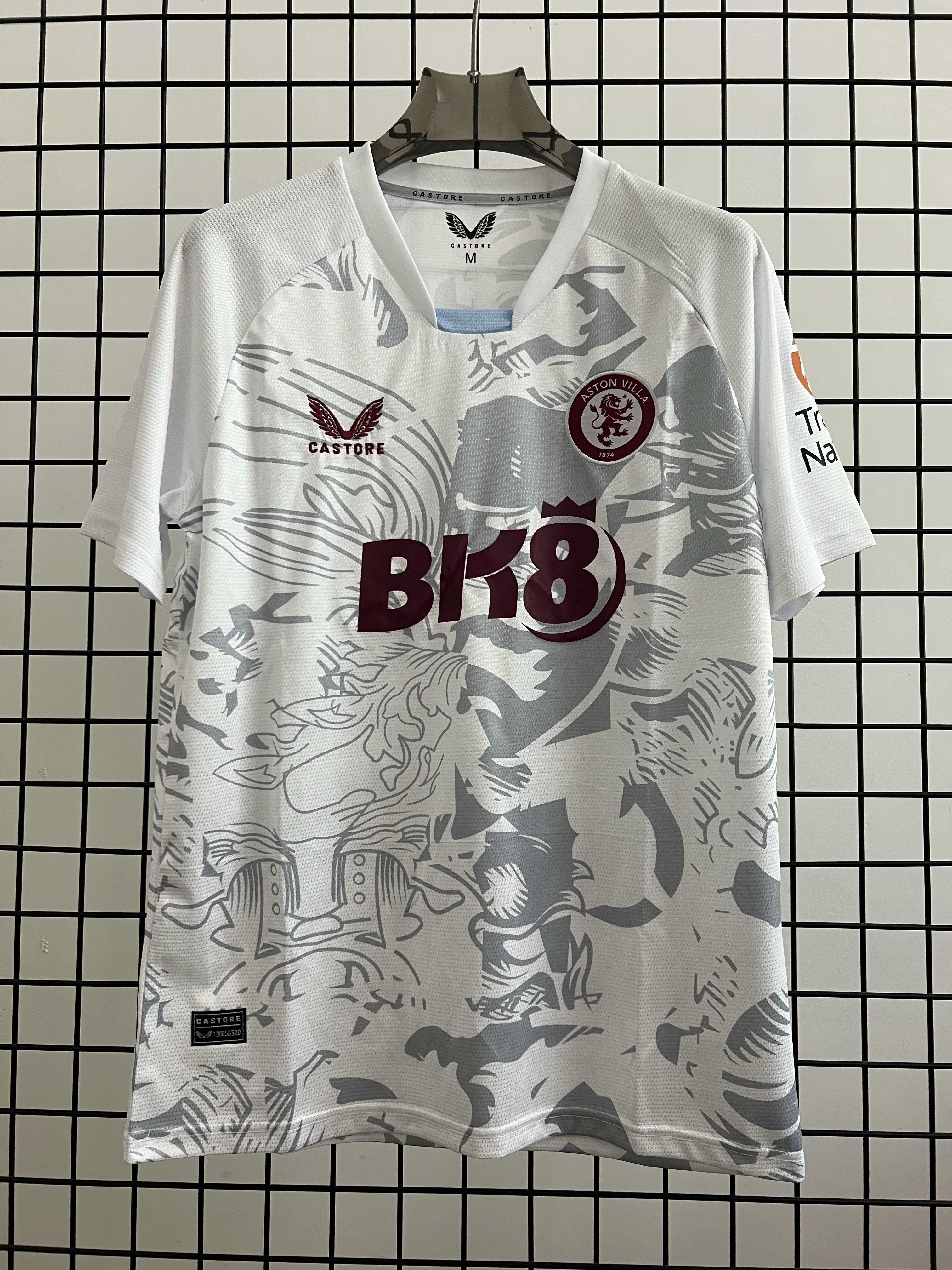 23/24 Aston Villa F.C Away Jersey Fans Version - leoleo123123