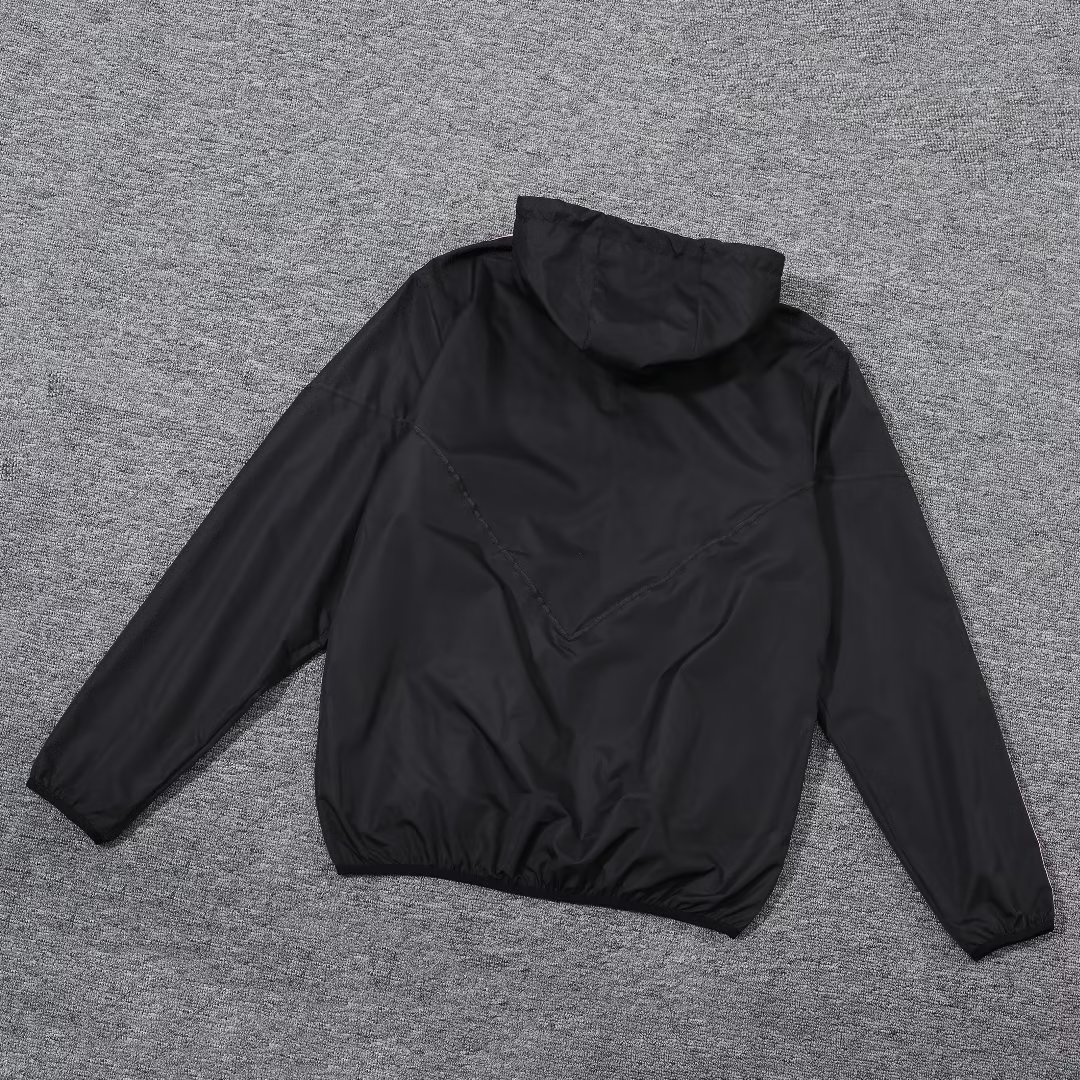 23/24 Miami Black Windbreaker Jacket 1:1 Quality - leoleo123123