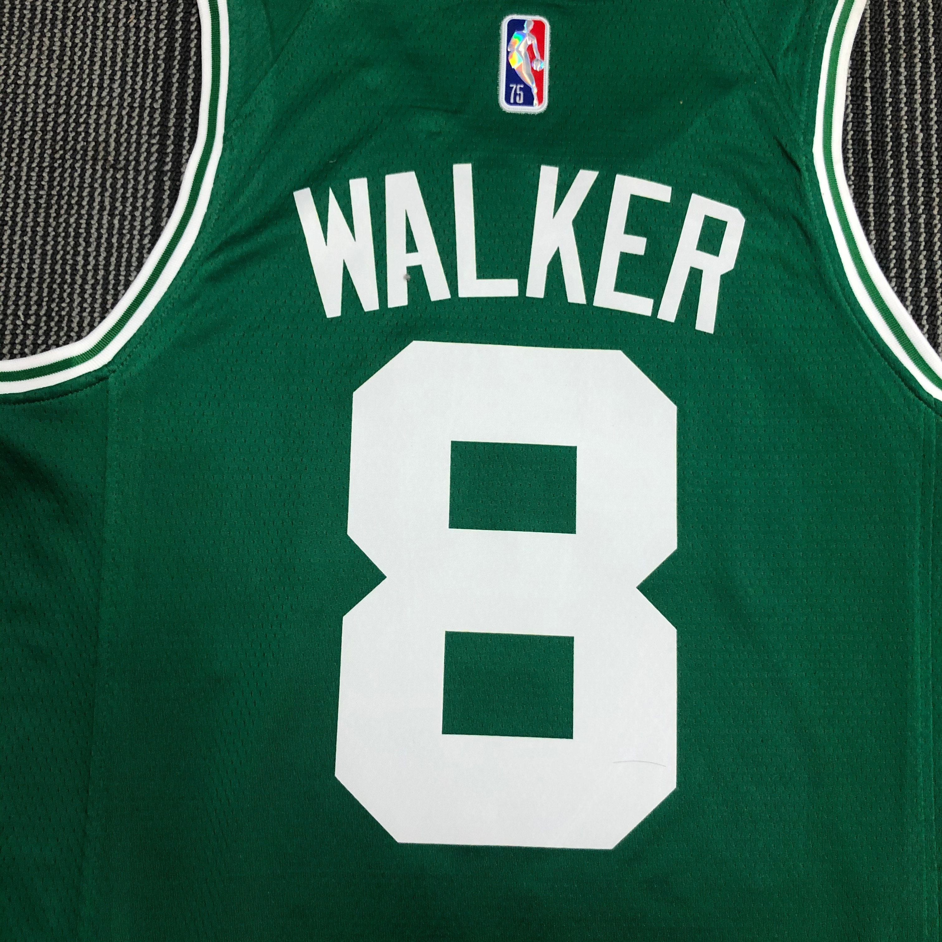 NBA 75th Anniversary Boston Celtics Green #8 WALKER Jersey High Quality Name and Number Print - leoleo123123