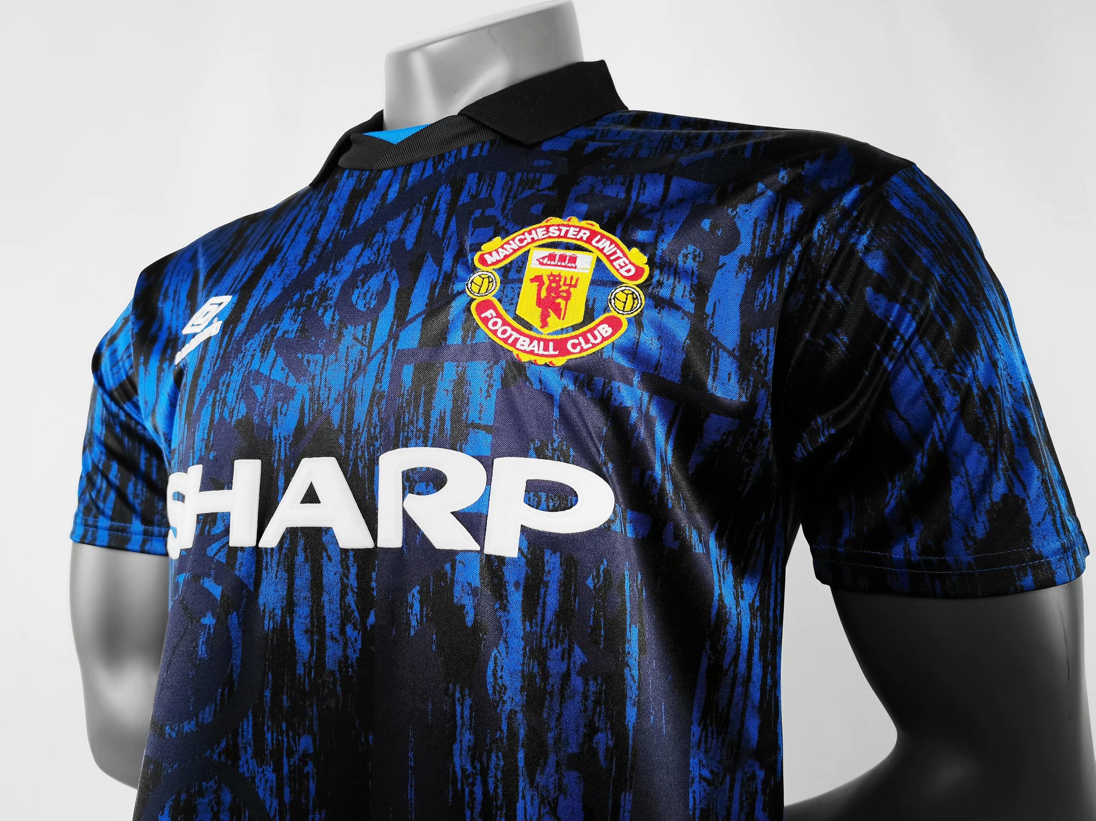 92/93 Man United Away Retro Jersey - leoleo123123